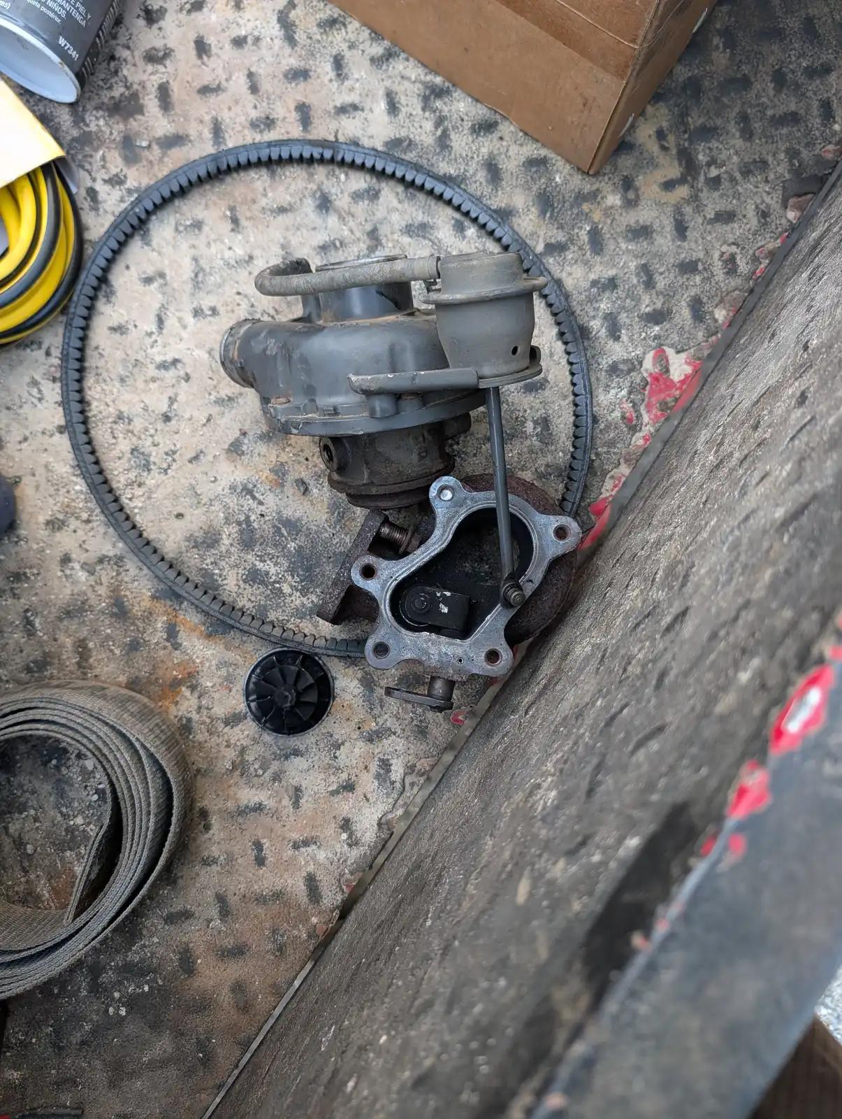 Equipment starter components during truck and heavy equipment service