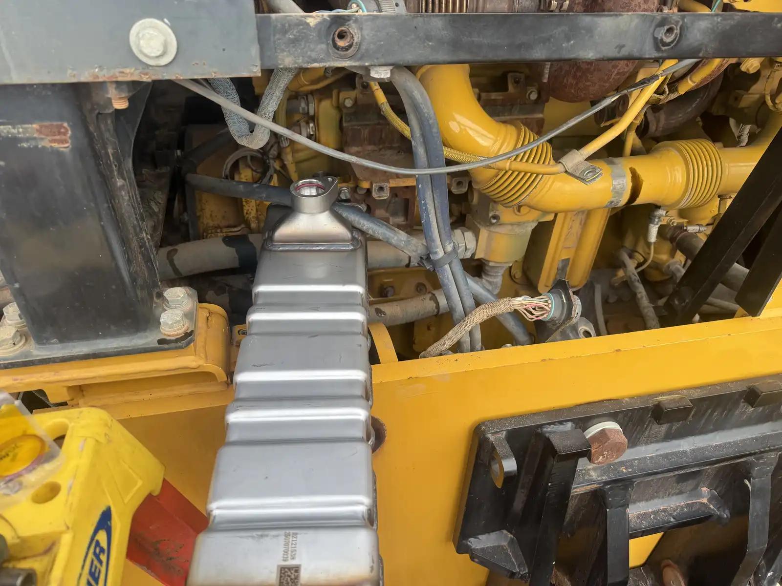 Equipment engine service setup during truck and heavy equipment service