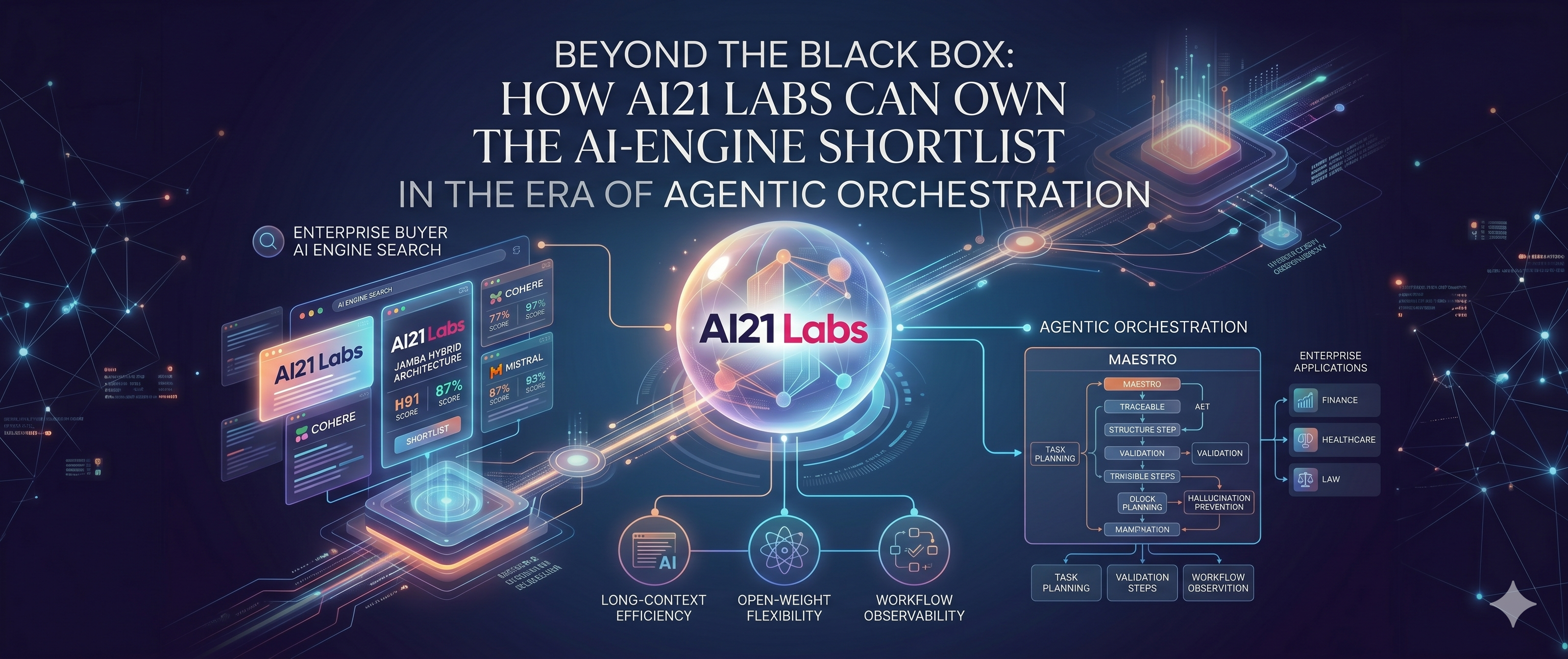 Beyond the Black Box: How AI21 Labs Can Own the AI-Engine Shortlist in the Era of Agentic Orchestration
