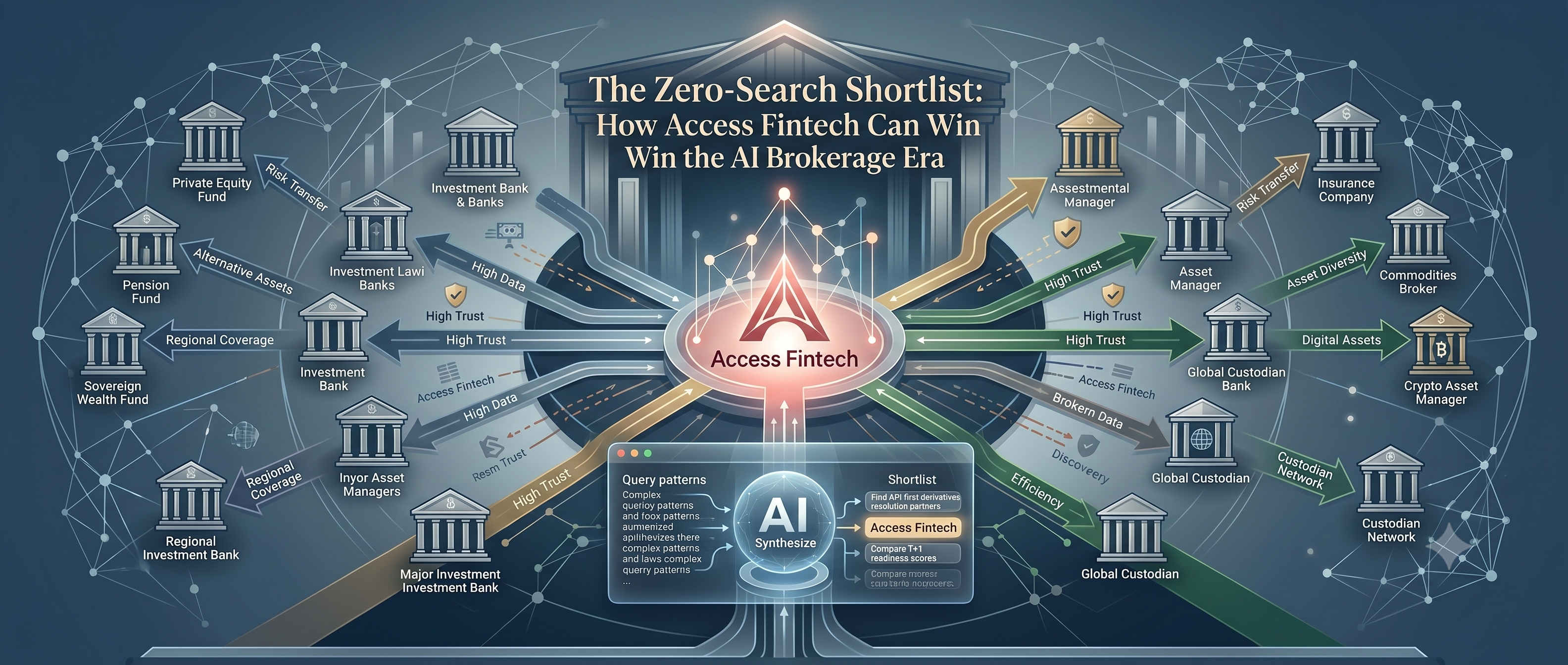 The Zero-Search Shortlist: How Access Fintech Can Win the AI Brokerage Era