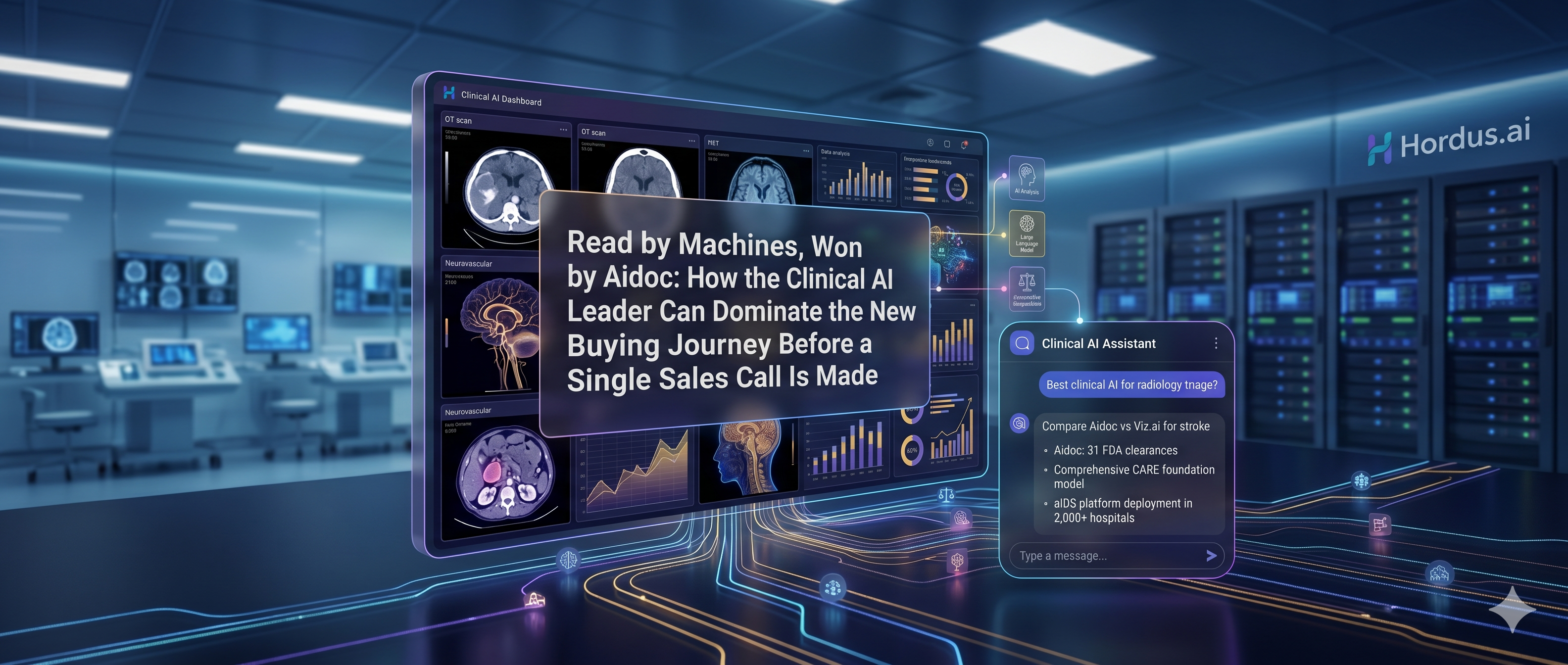 Read by Machines, Won by Aidoc: How the Clinical AI Leader Can Dominate the New Buying Journey Before a Single Sales Call Is Made
