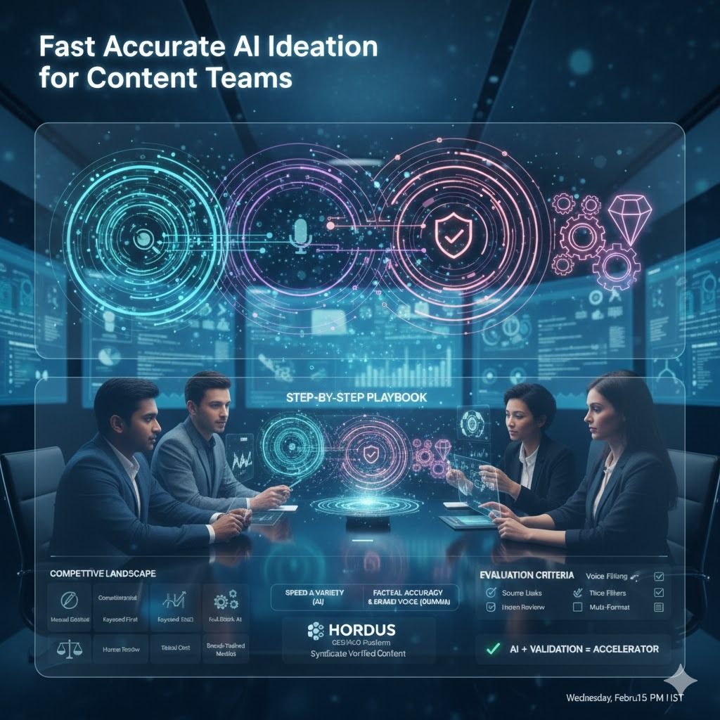 Fast, Accurate AI Ideation for Content Teams