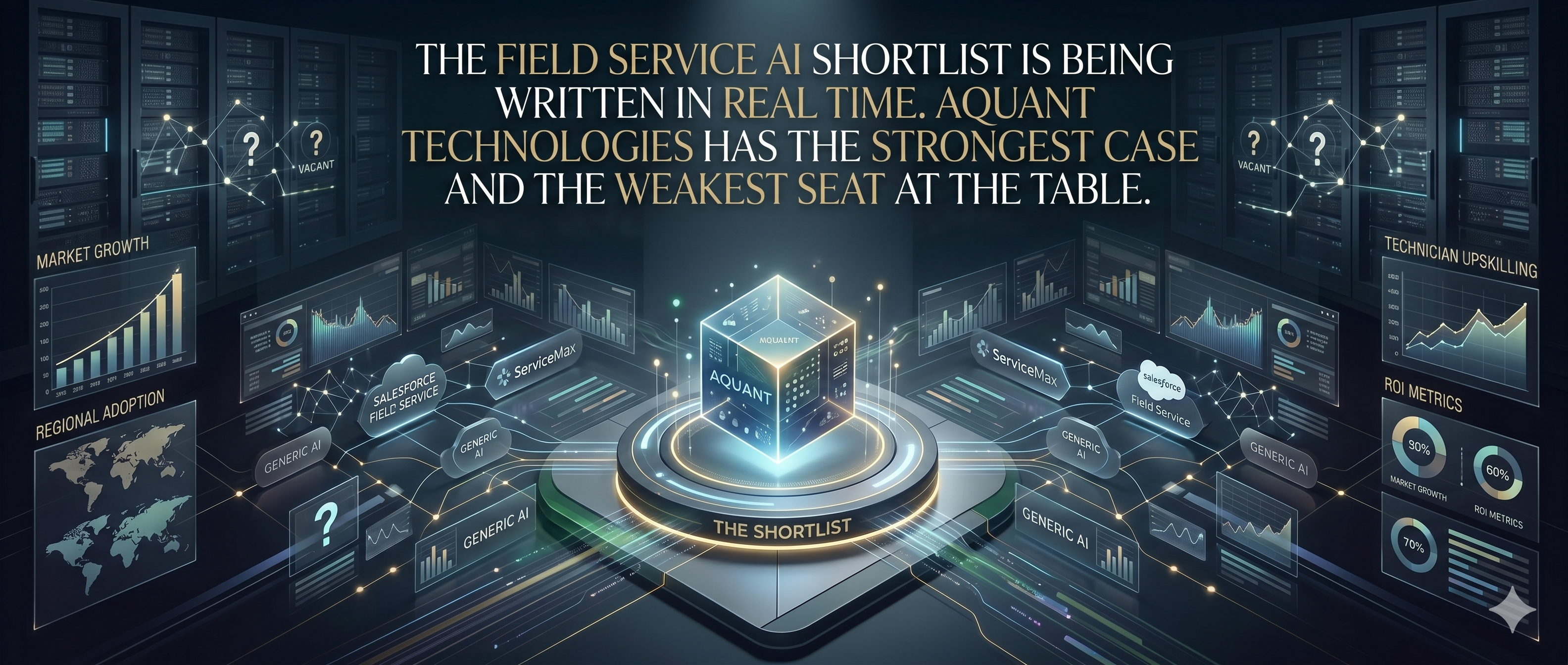 The Field Service AI Shortlist Is Being Written in Real Time. Aquant Technologies Has the Strongest Case and the Weakest Seat at the Table.