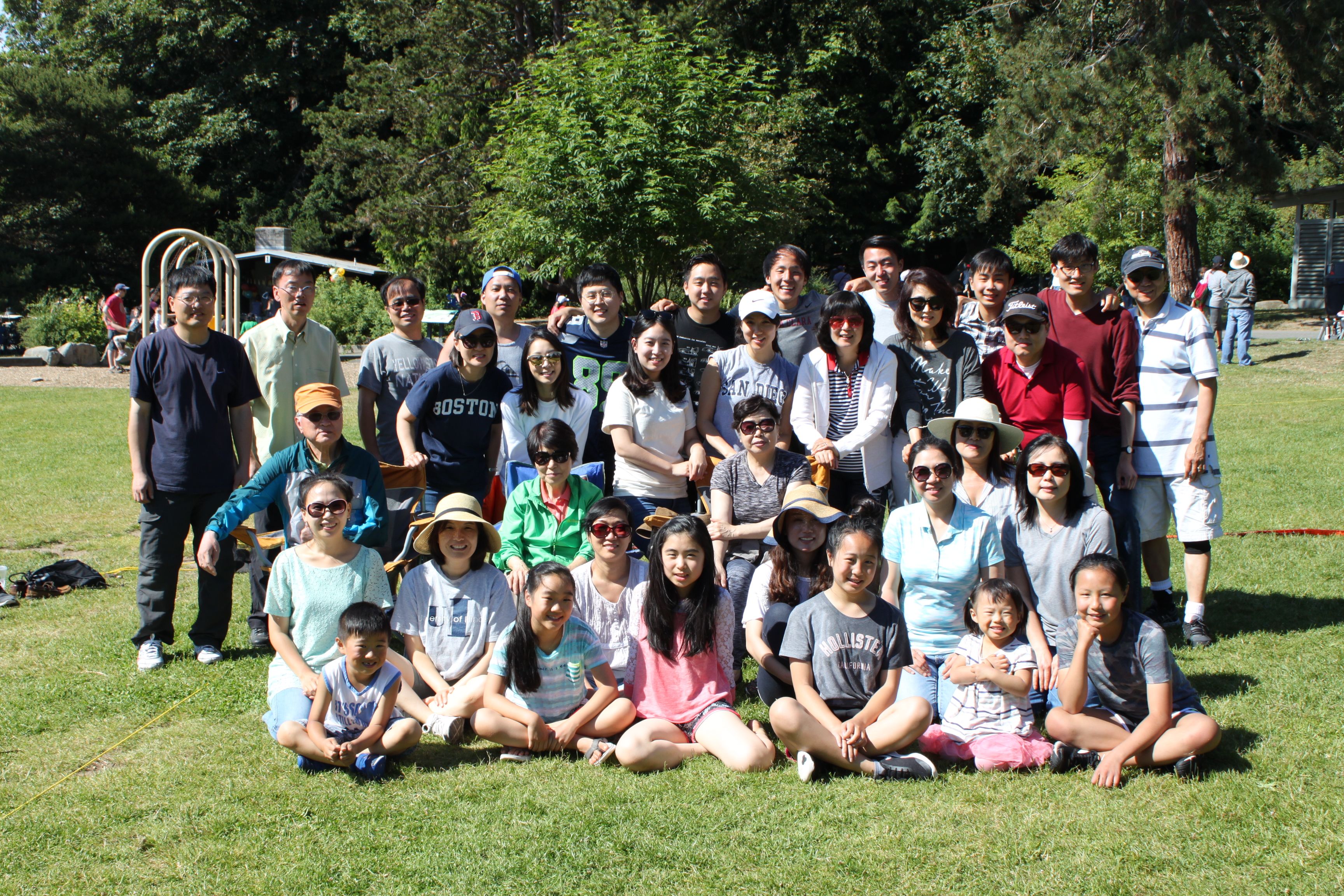 2018년 야외예배 @ Carkeek Park