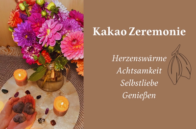 Kakaozeremonie für alle Sinne