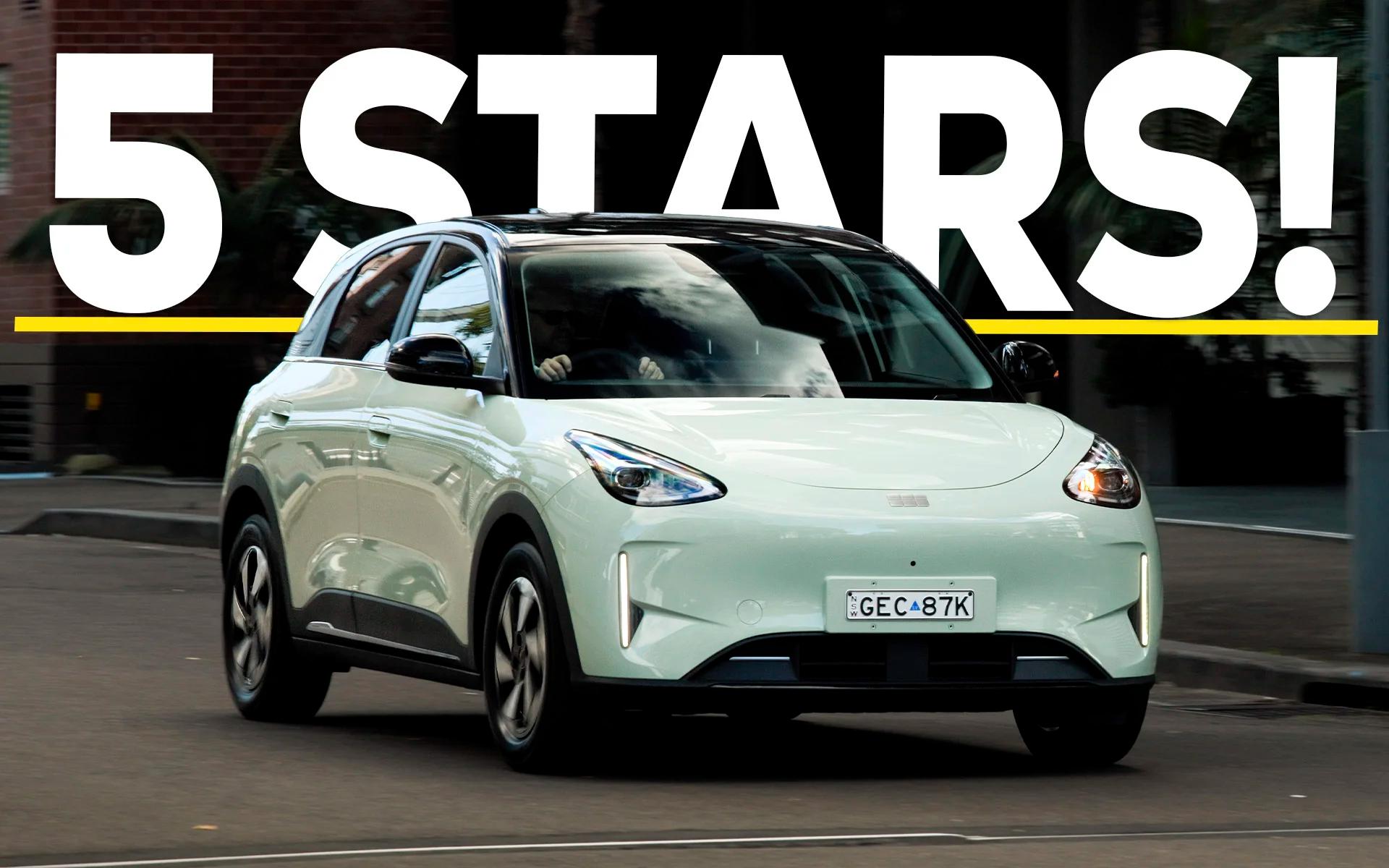 Geely EX2 Earns Five-Star ANCAP Rating For Australia From $26,490