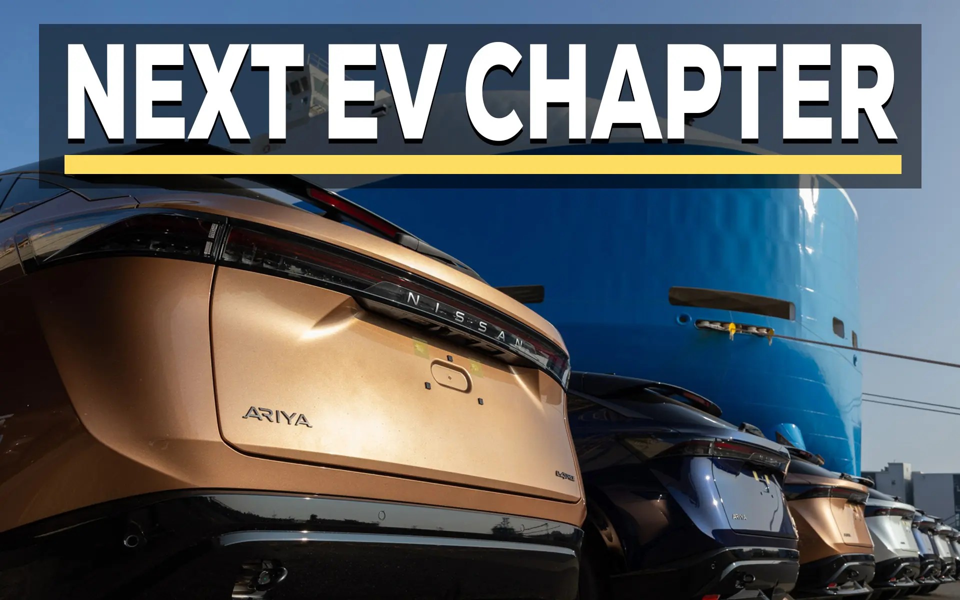 The Nissan ARIYA Marks the "next chapter" for the Brand's Electric Vehicles