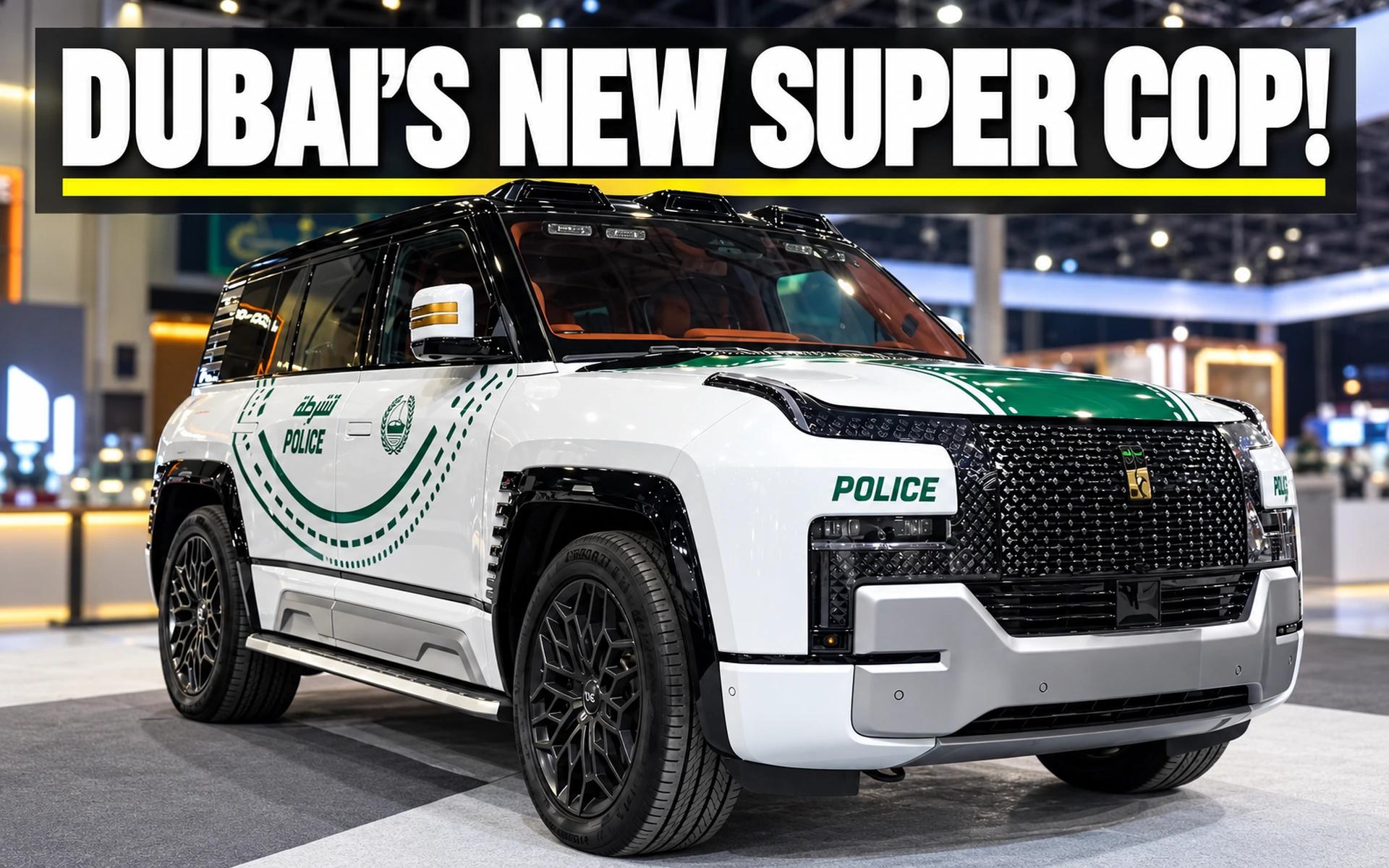 BYD Yangwang U8 Joins Dubai Police Fleet Ahead Of Potential Australian Launch