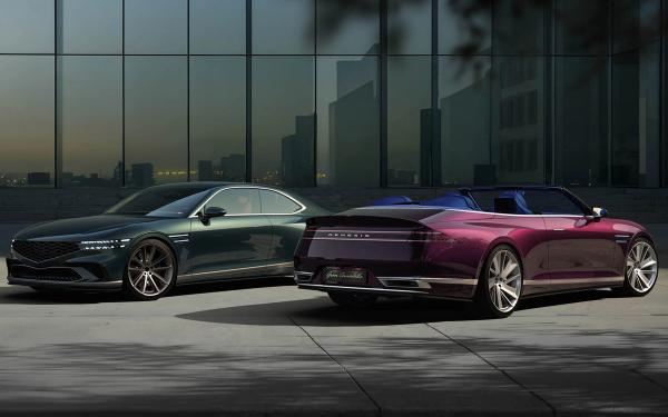 Genesis Unveils X Gran Coupe and Convertible Concepts at Seoul Mobility Show