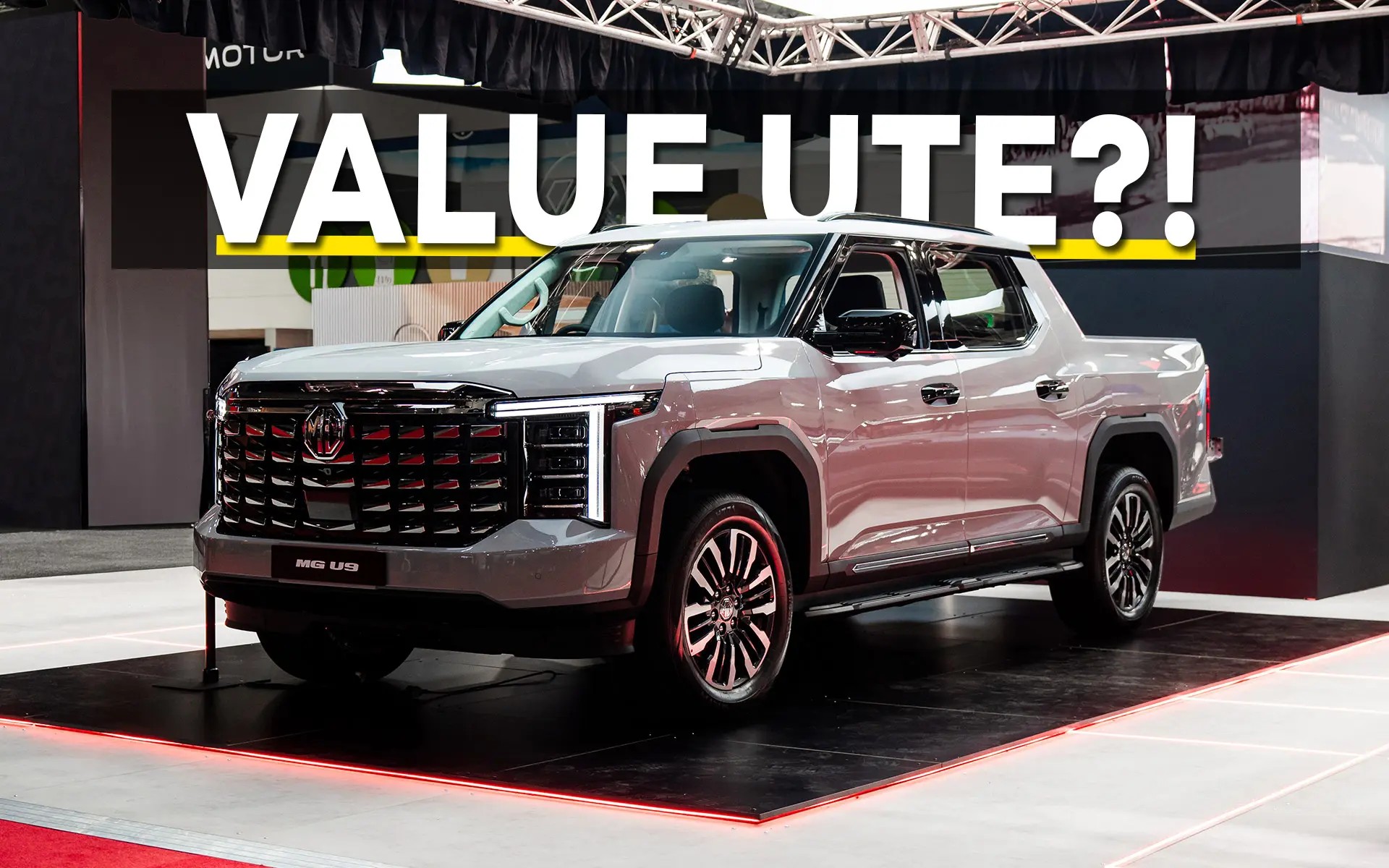 MG U9 Ute Revealed with Key Features, Pricing Expected to Rival LDV Terron 9