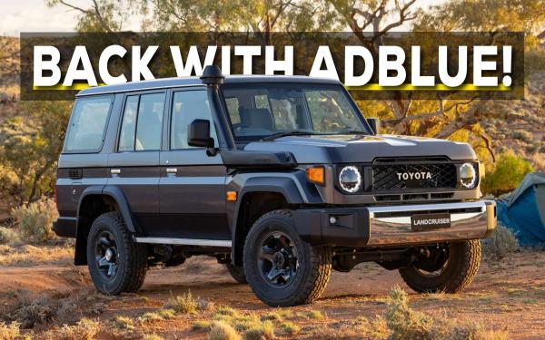 Orders Reopen for the LandCruiser 70 Series Auto, Now with AdBlue