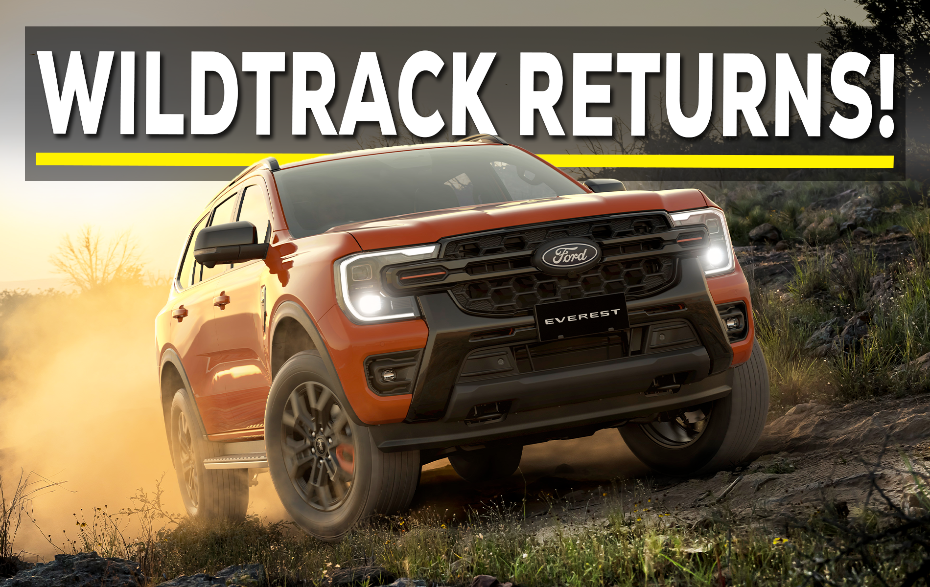 Ford Brings Back The Everest Wildtrak, And Only 1,000 Are Coming To Australia