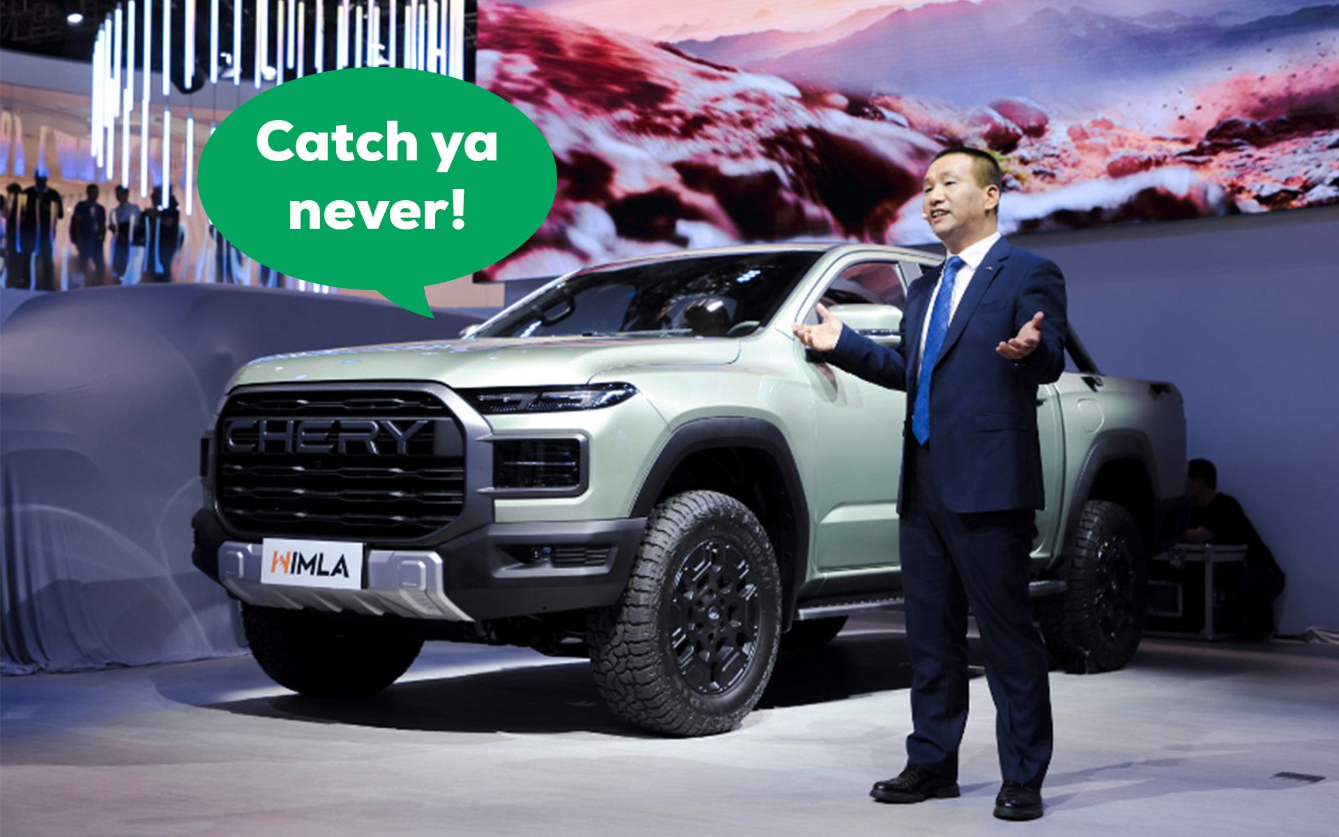 Chery Himla Ute Ruled Out for Australia, Larger PHEV Ute Coming