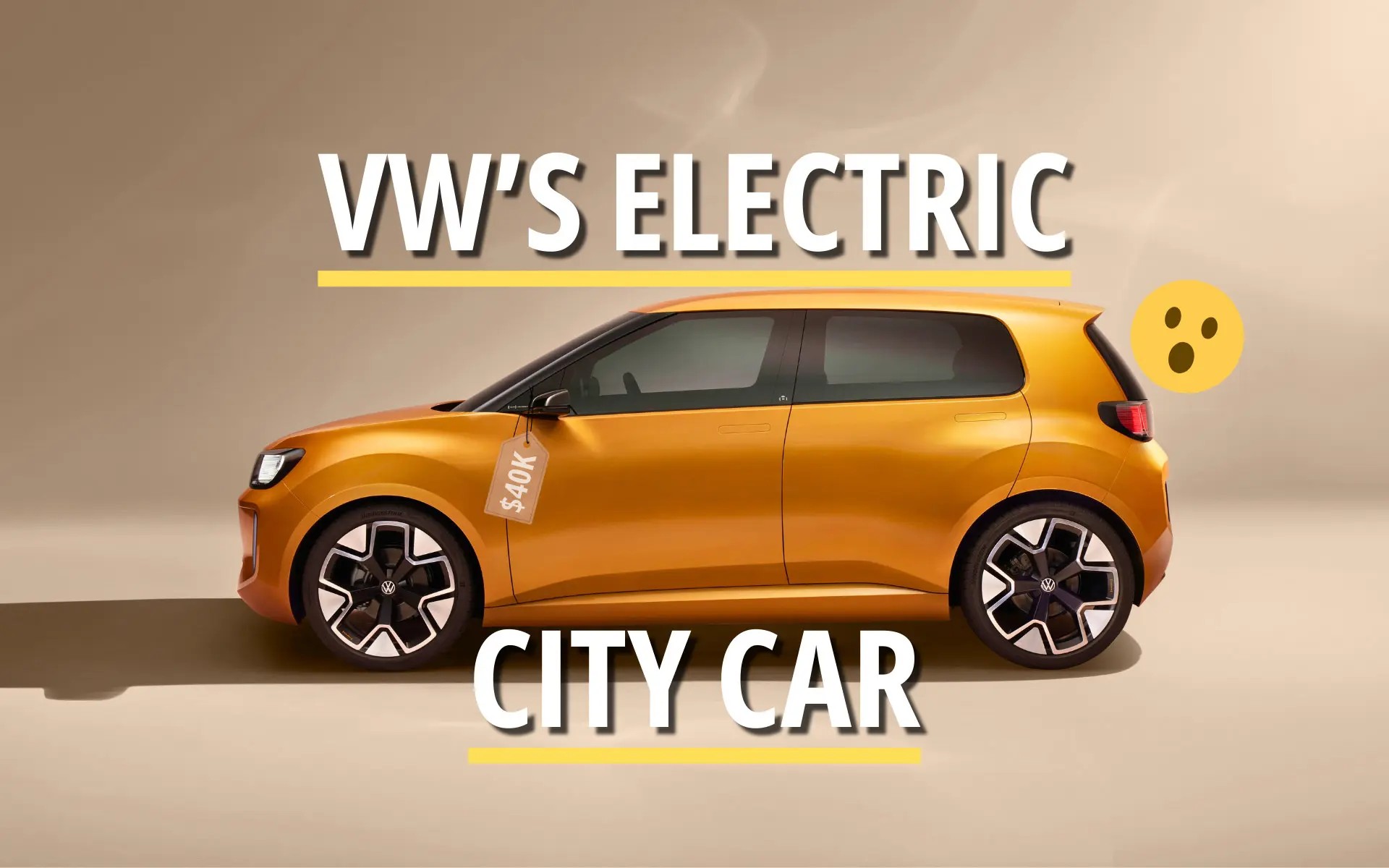Volkswagen ID.1 Electric City Car Previewed