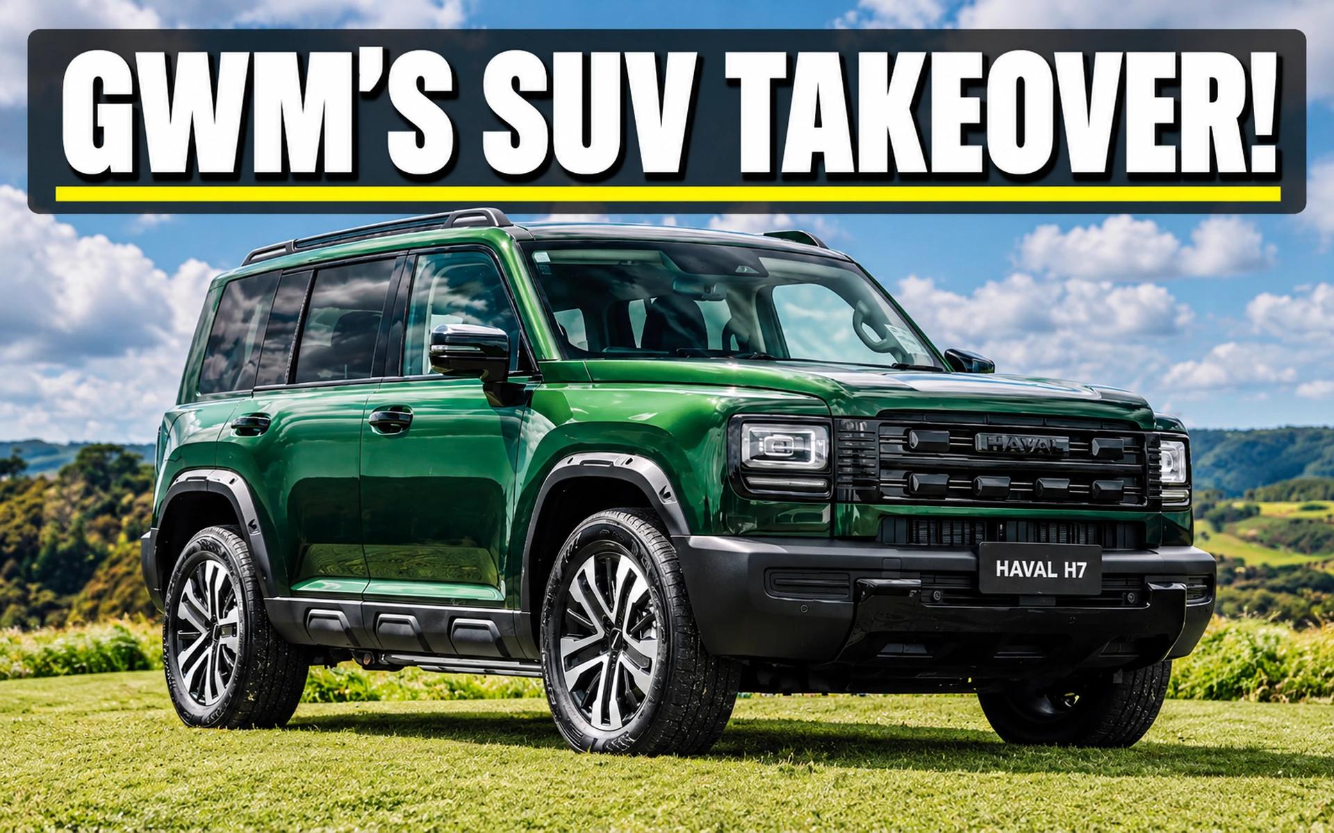 Haval H7 Arrives in Australia as GWM Confirms Two More Medium SUVs