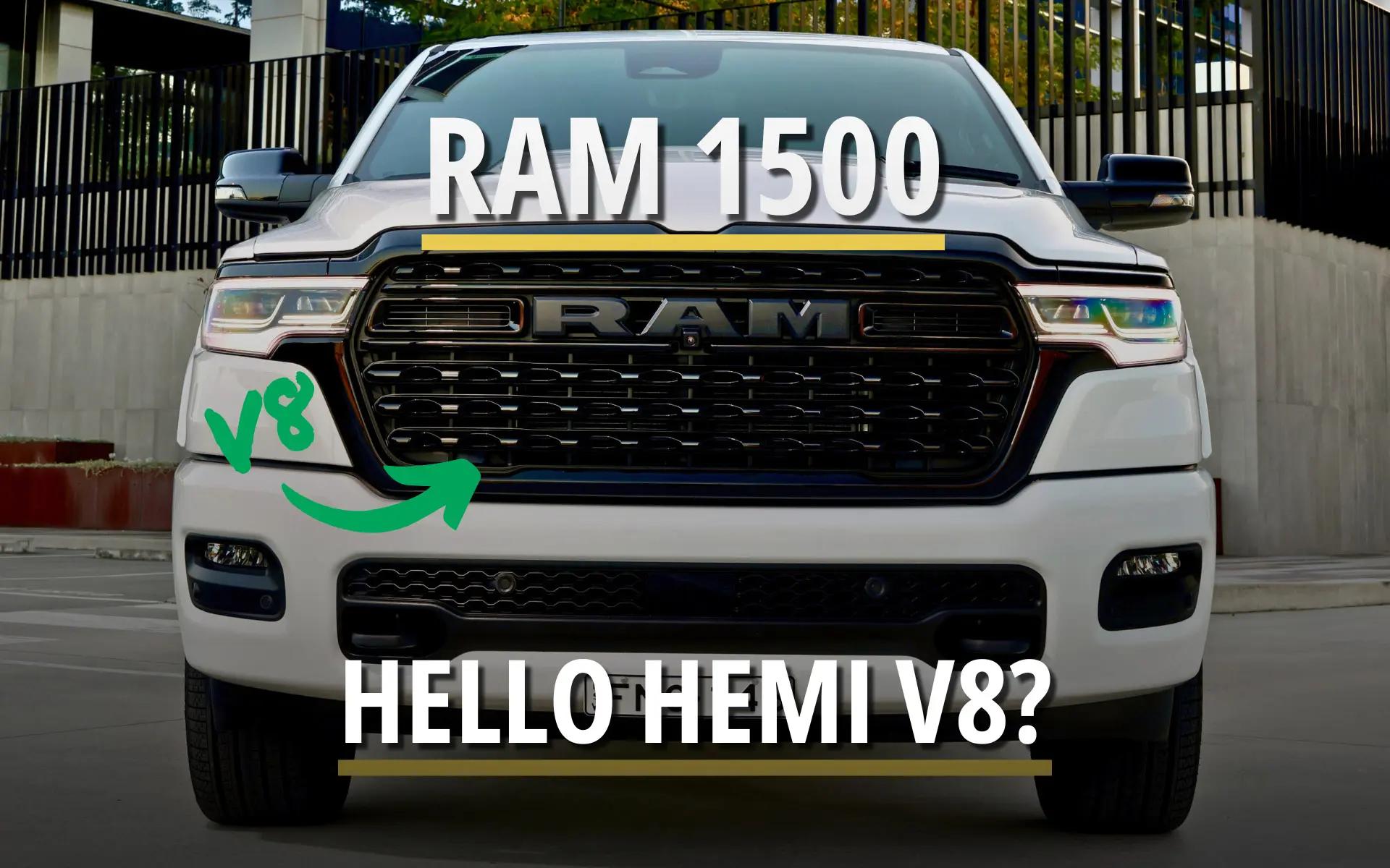 V8 Power Returns for Ram 1500, No Decision for Australia