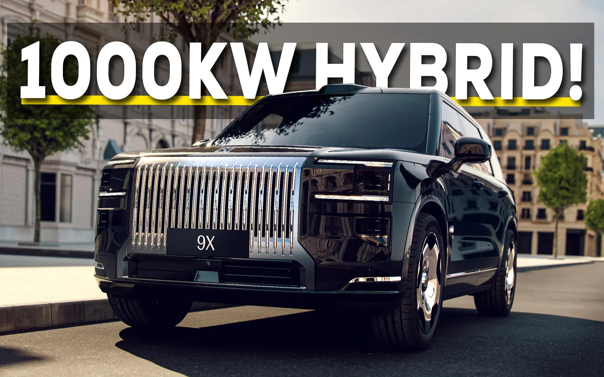 Zeekr 9X Launches in China With 1,000kW Hybrid System - Australia Under Review