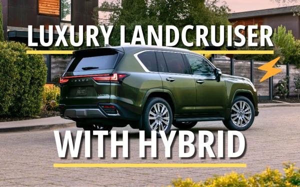 Hybrid Lexus LX700h Looking Good for Australia