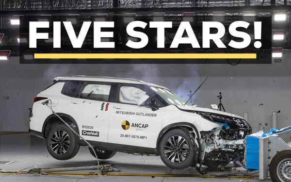 2025 Mitsubishi Outlander Retains Five-Star ANCAP Score with Updated Safety Specs