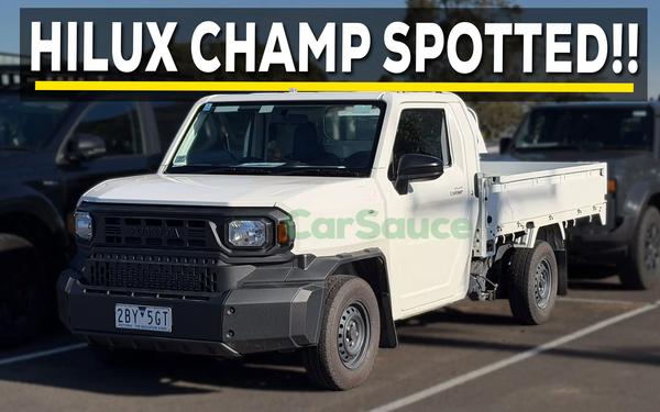 MAJOR NEWS: Toyota HiLux Champ Spotted Testing in Australia!