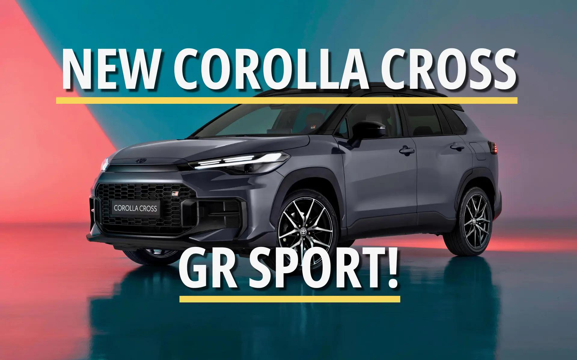 2026 Toyota Corolla Cross GR Sport Joins Updated Range