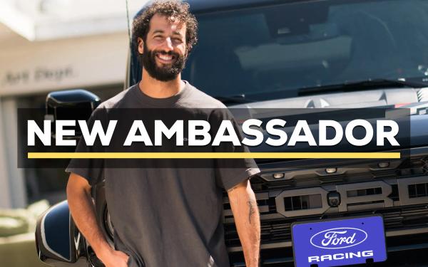 Daniel Ricciardo Announced as Ambassador for Ford Racing