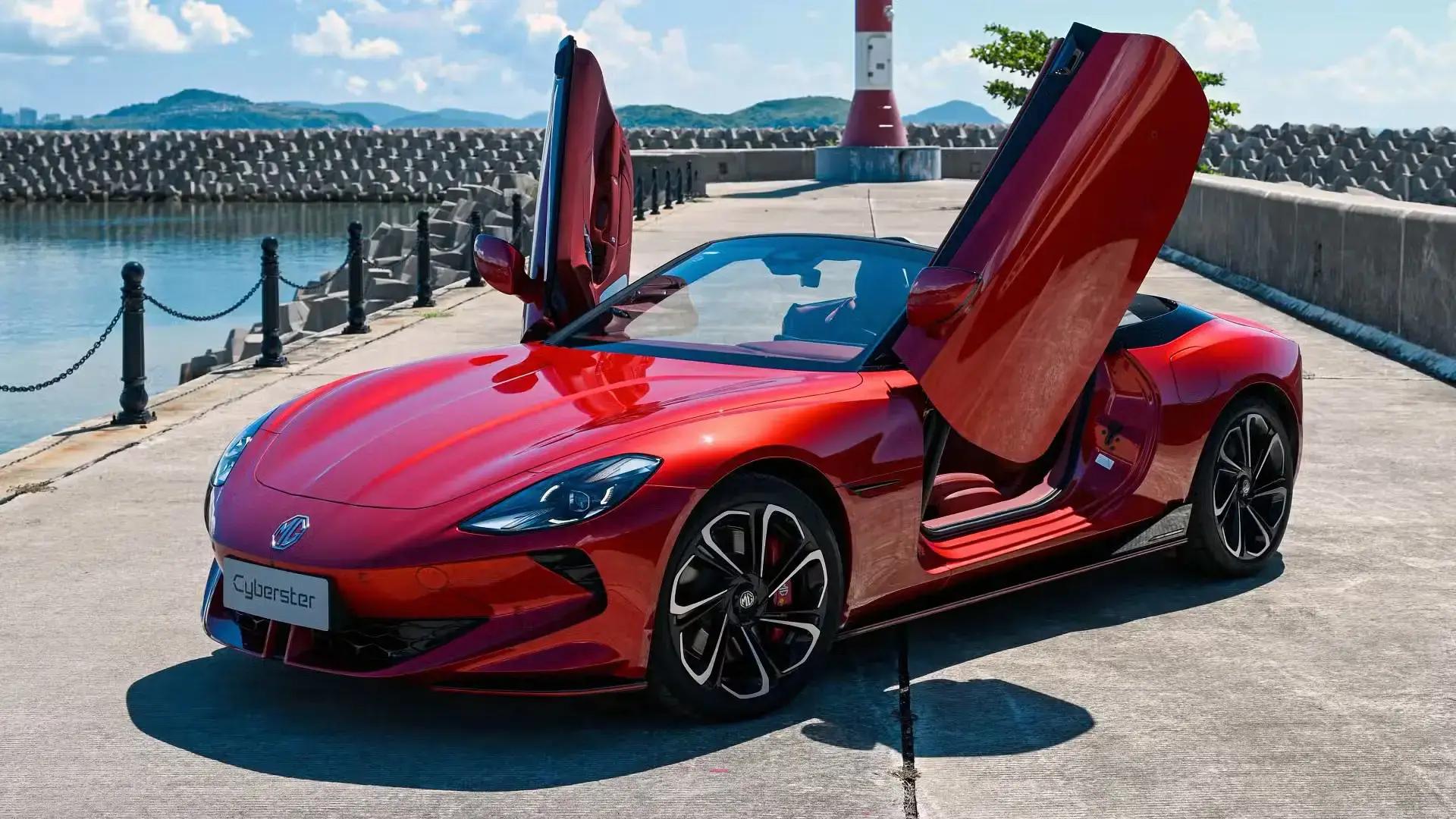 MG Cyberster Set to Launch in Australia, Pre-Orders Begin