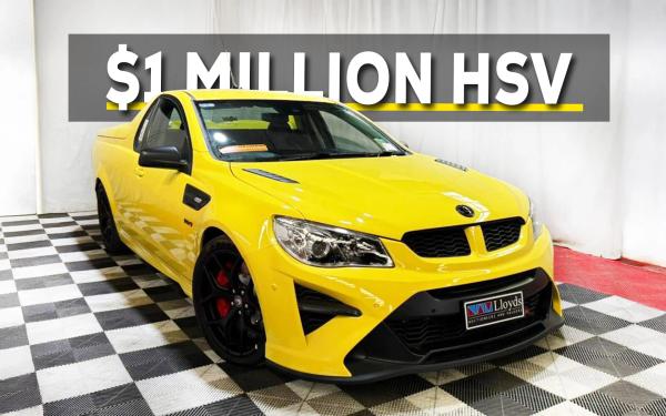 Rare Holden Ute Expected to Fetch Over $1 Million at Auction