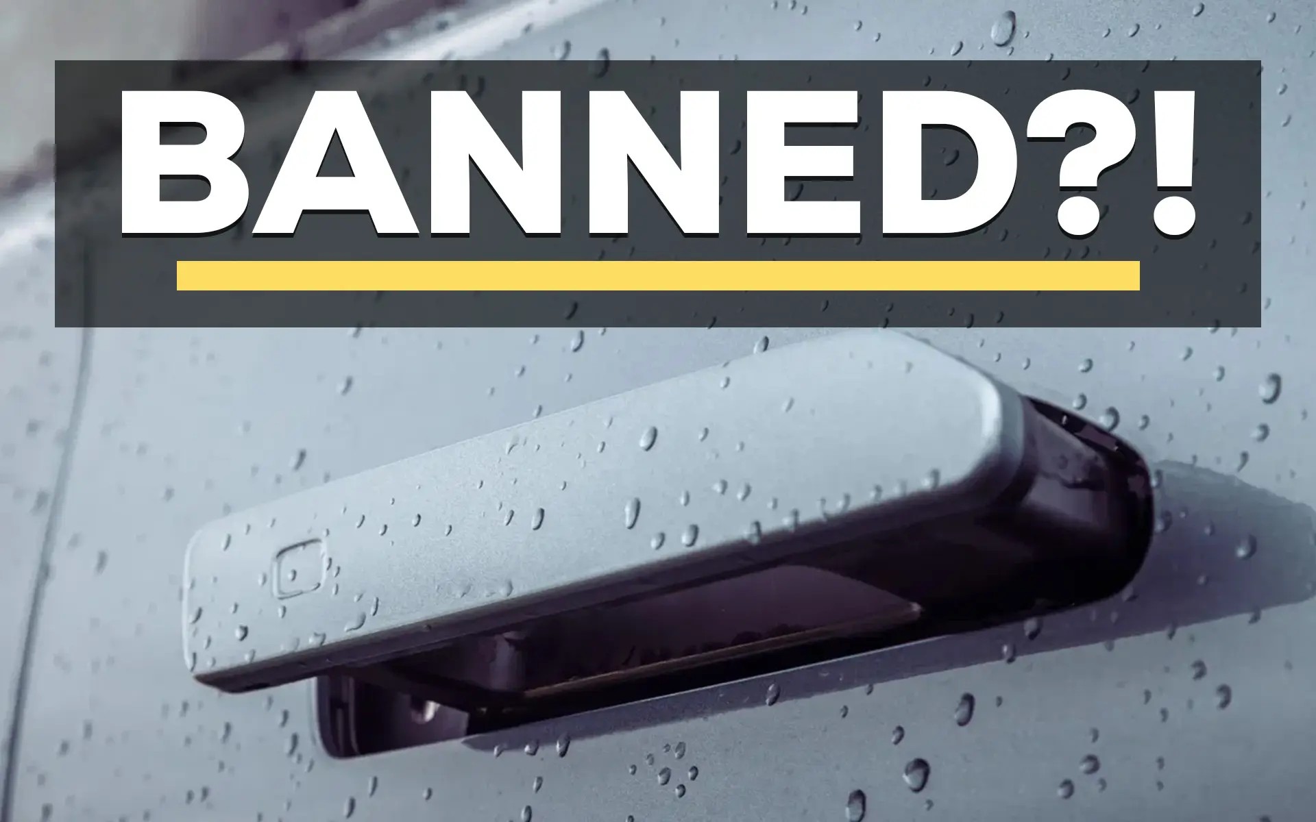 Flush Retractable Door Handles Could Soon Be Banned in China