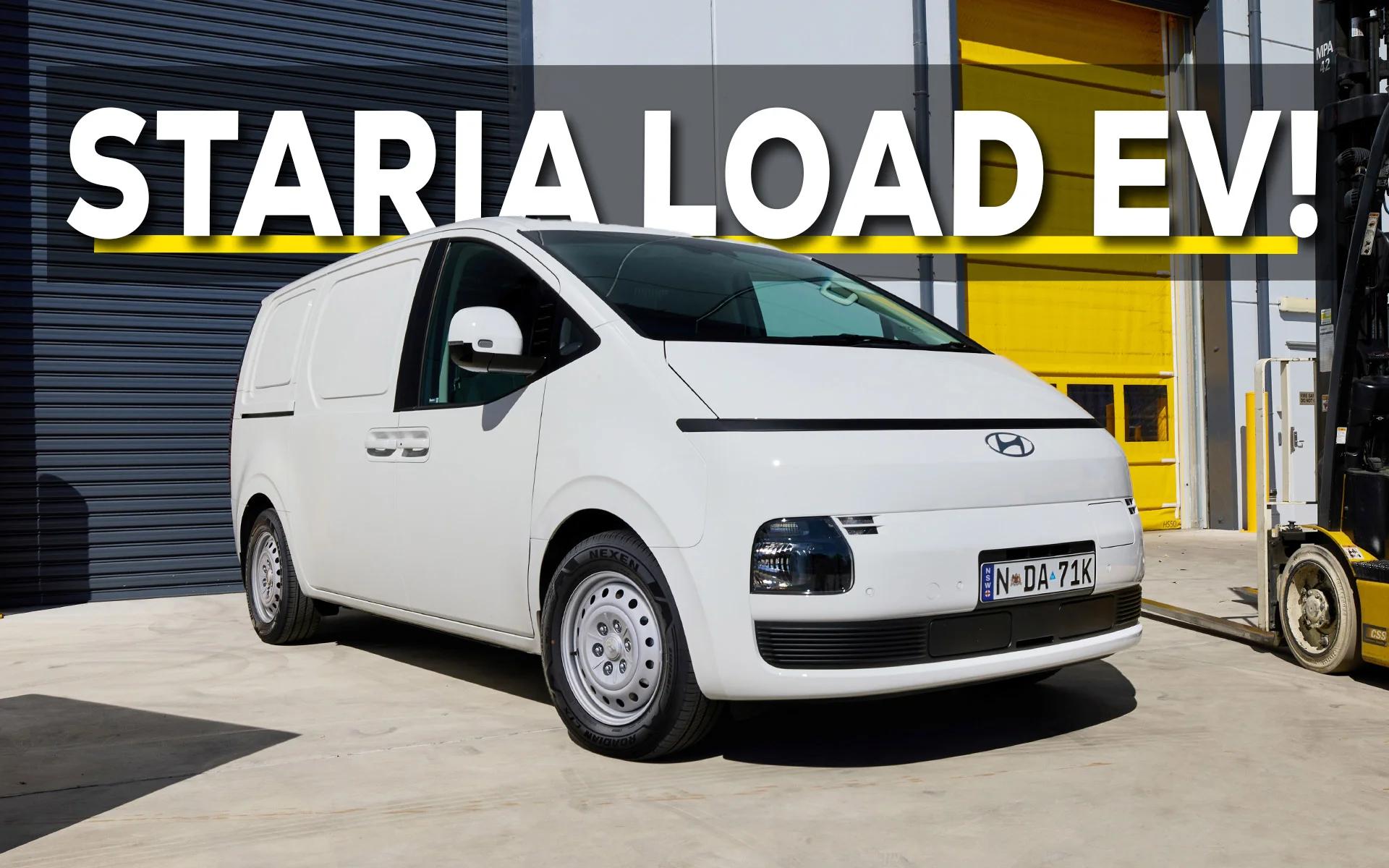 2027 Hyundai Staria Load Electric Price And Specs: EV Van From $70,990