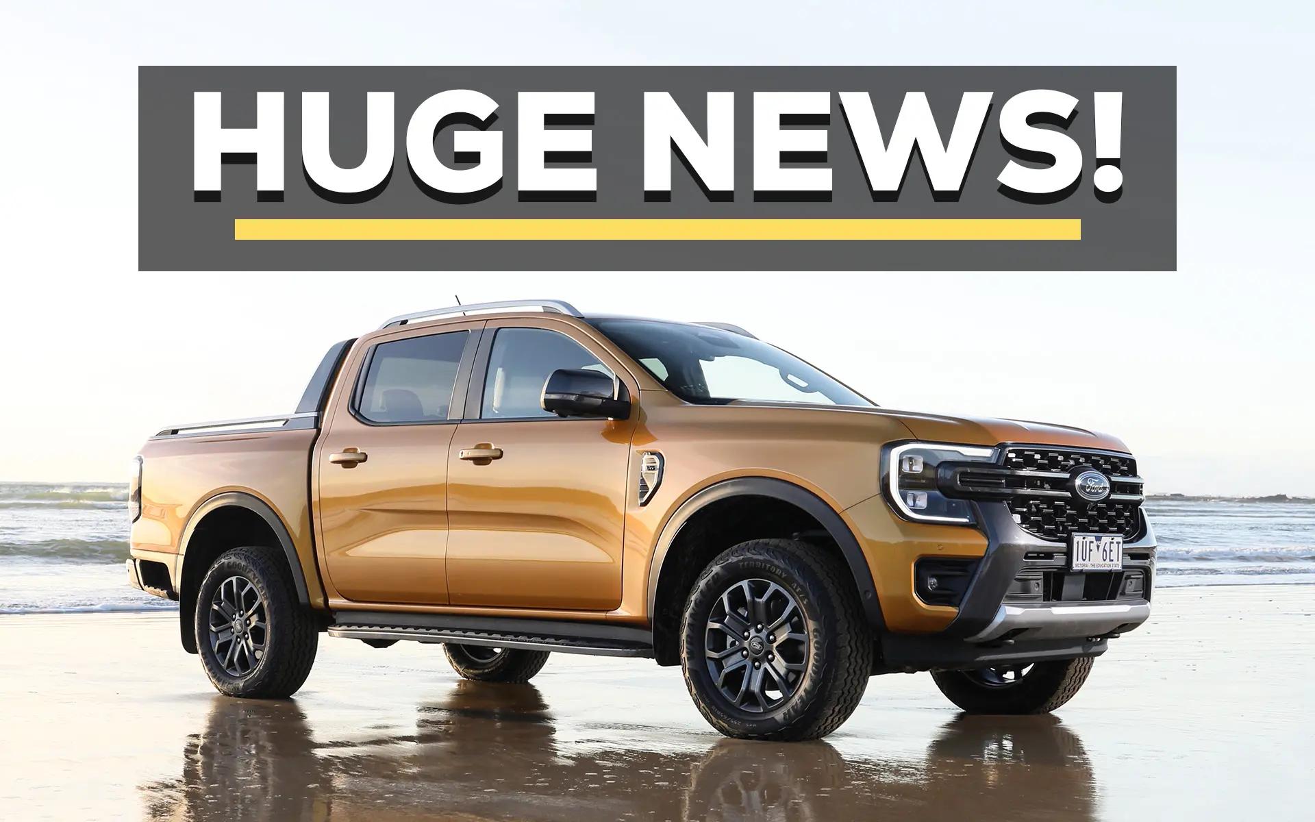 Biggest Change Ever for 2026 Ford Ranger and Everest Lineups
