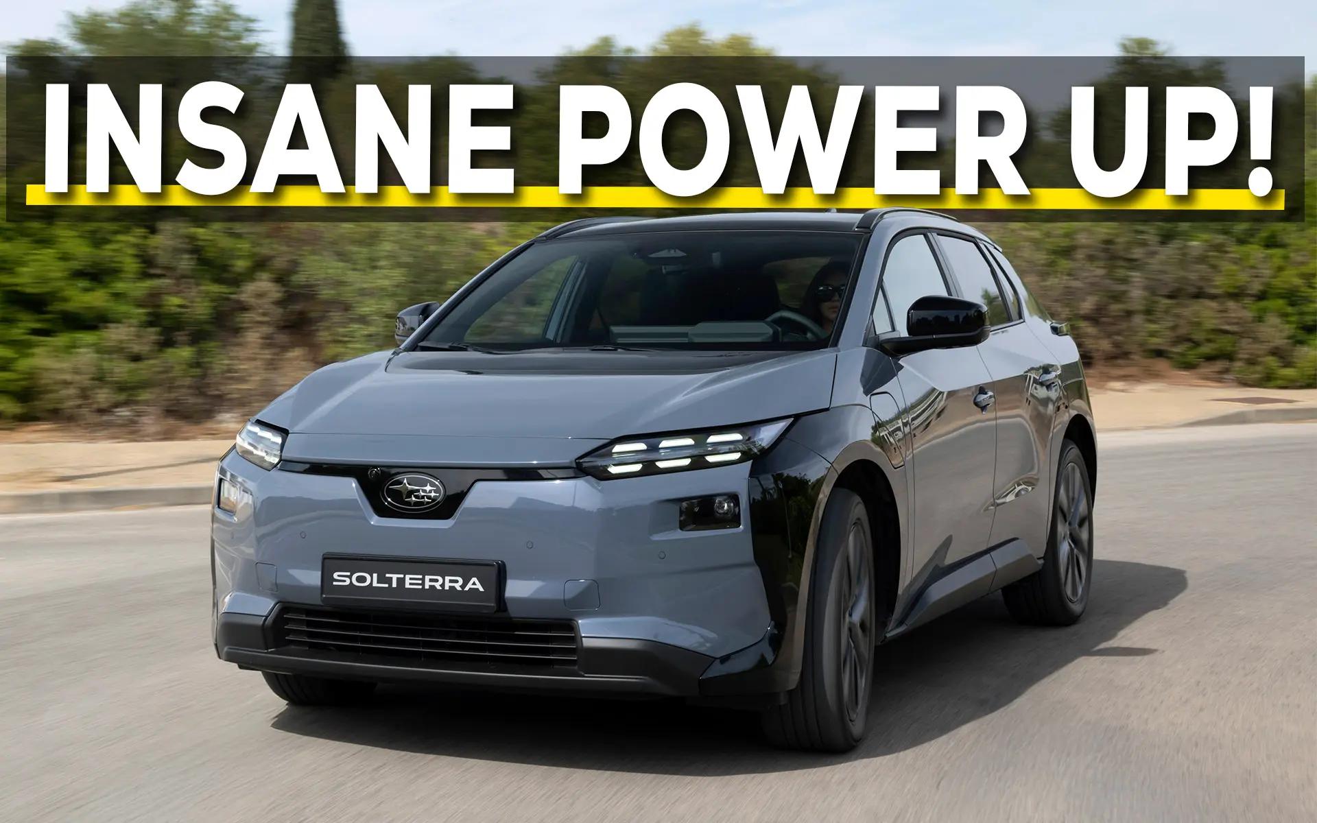 The 2026 Subaru Solterra Just Got Cheaper and Way More Powerful