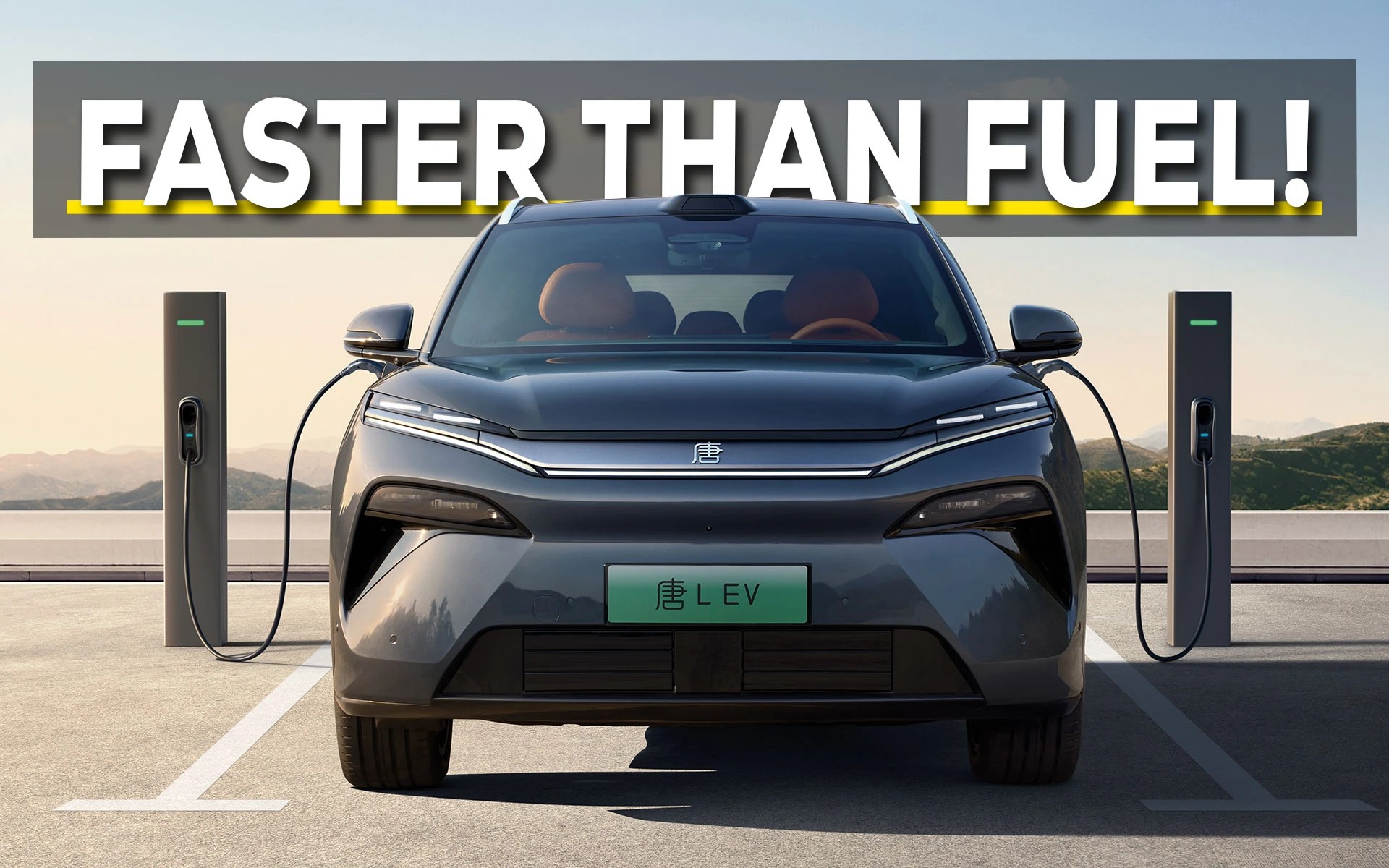 BYD can recharge your EV faster than a petrol car 