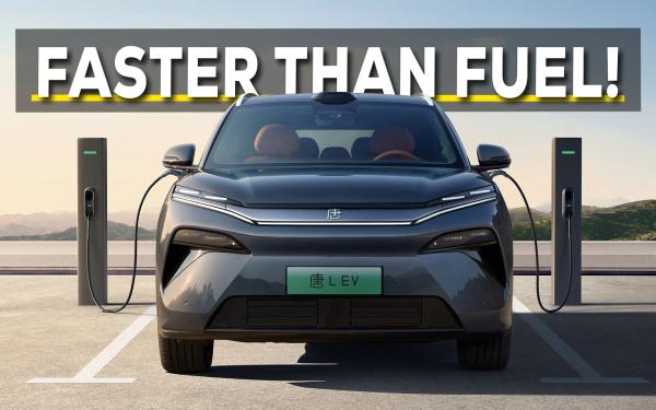 BYD can recharge your EV faster than a petrol car