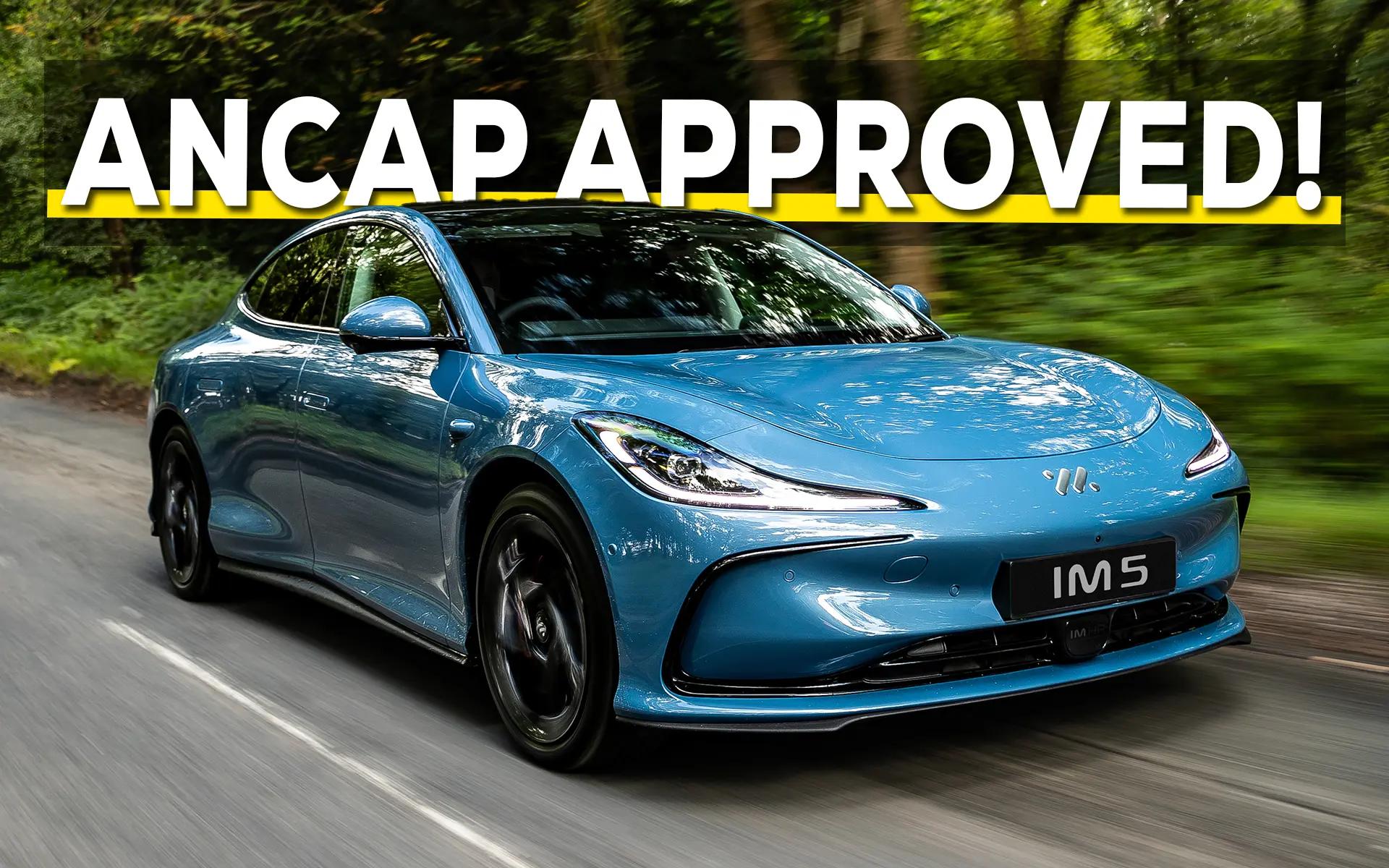 MG MGS5 EV and IM5 Named 2025 ANCAP Safety Top Performers