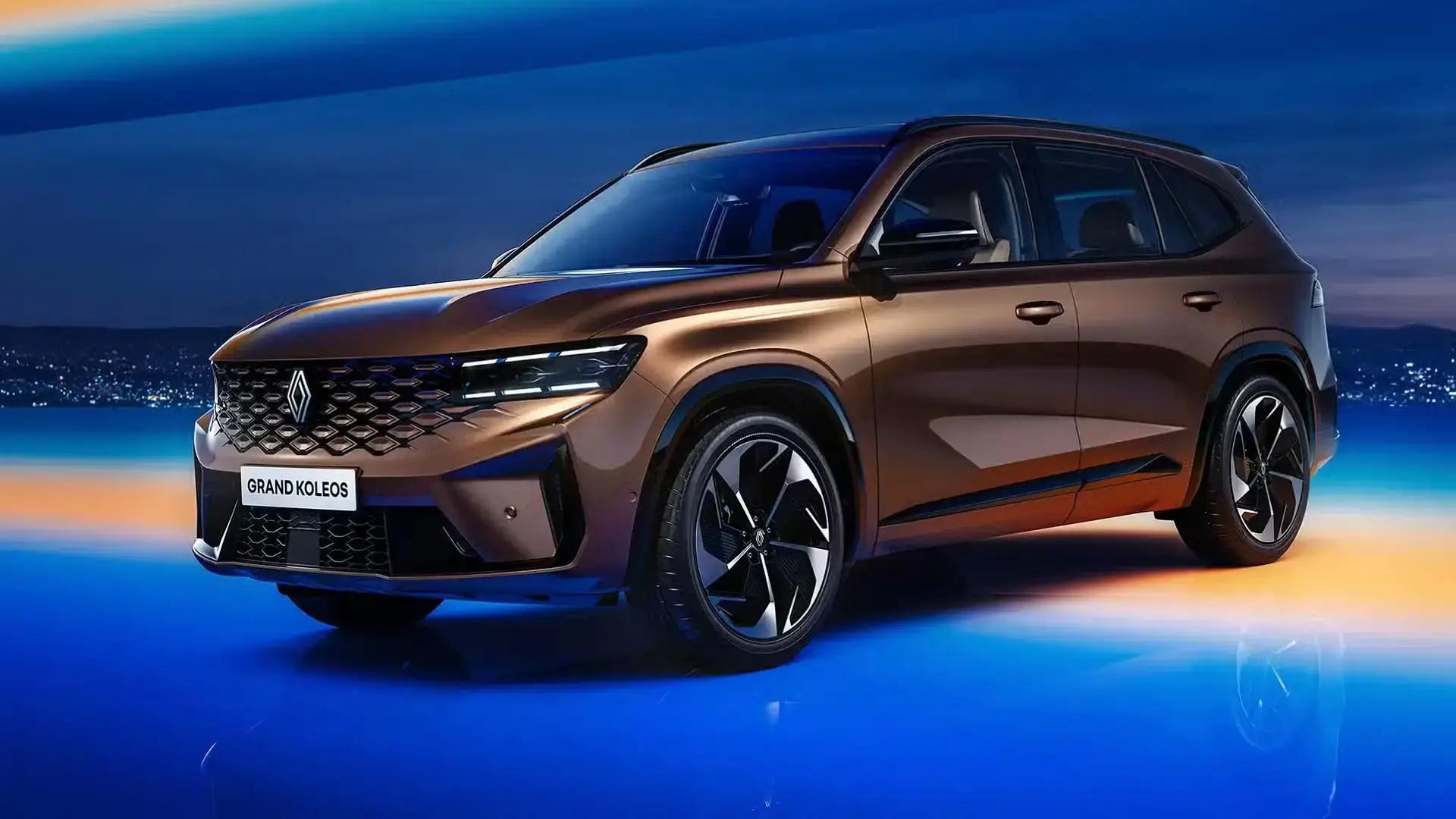 New Renault Grand Koleos Unveiled with Geely Collaboration