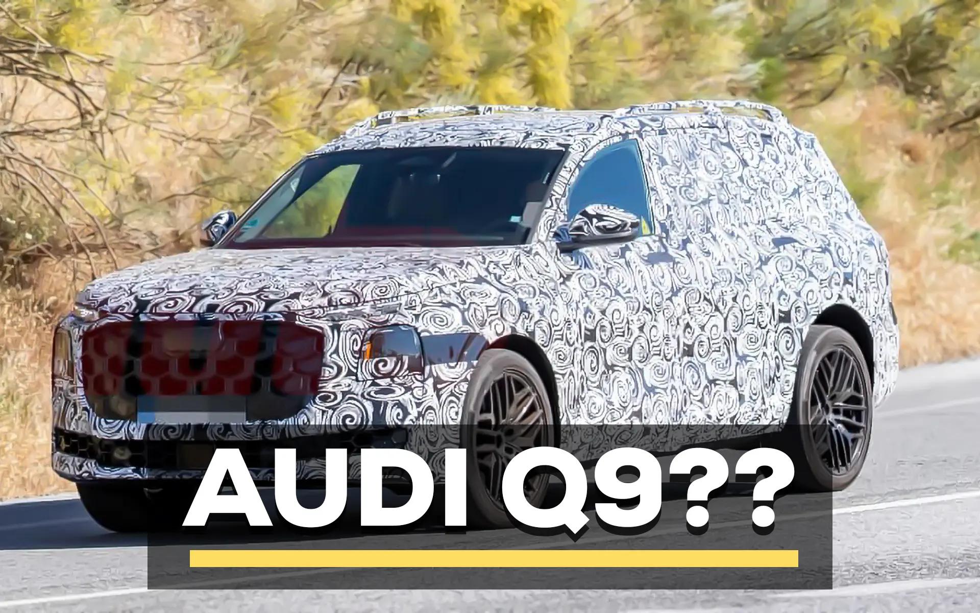 Audi Q9 Flagship SUV a Step Closer with Australian Trademark Registration