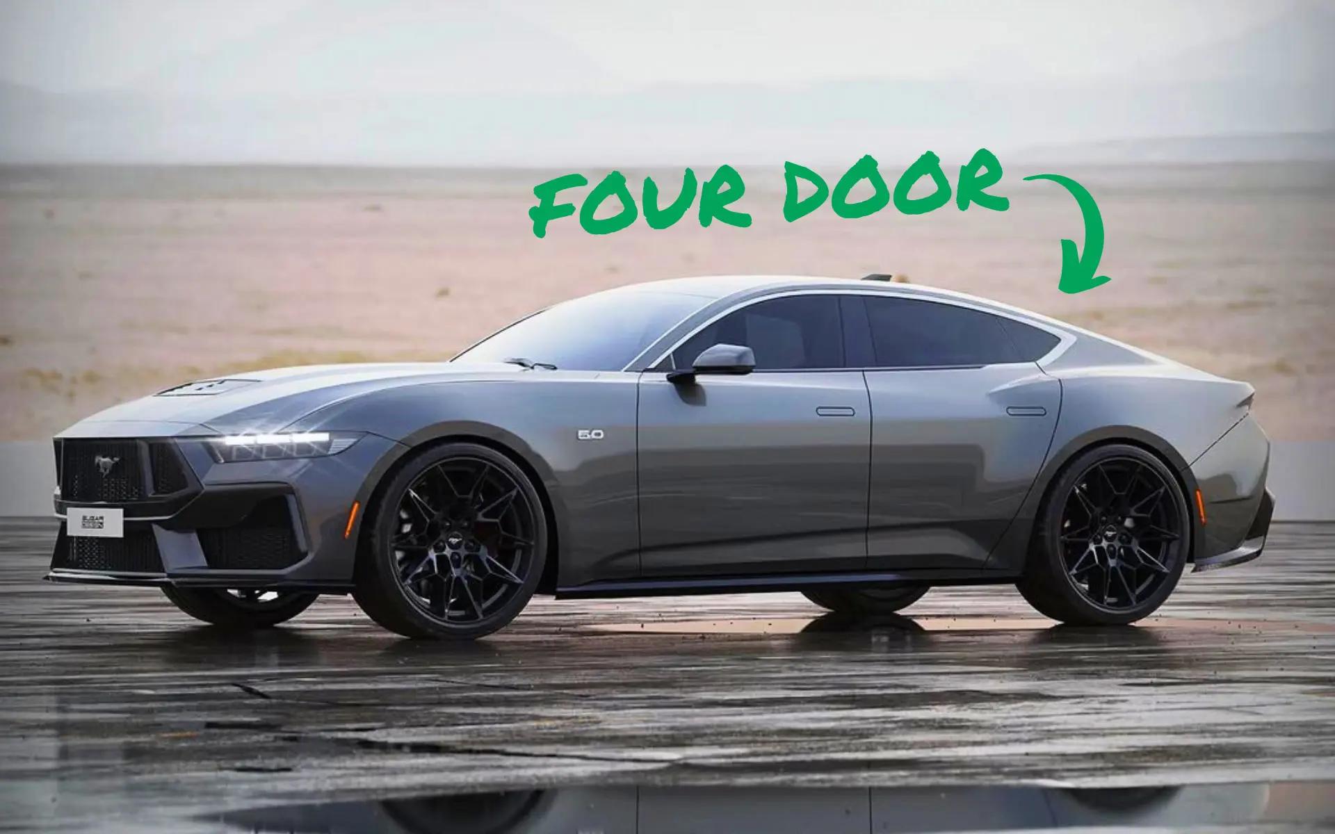 Ford Falcon V8 Successor: Mustang Sedan a Chance for Australia