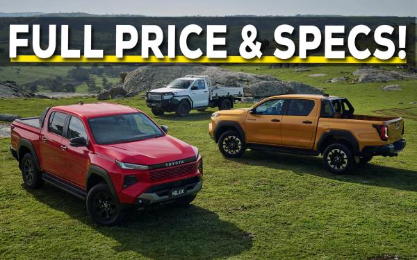 2026 Toyota HiLux: Full Australian Pricing and Specifications