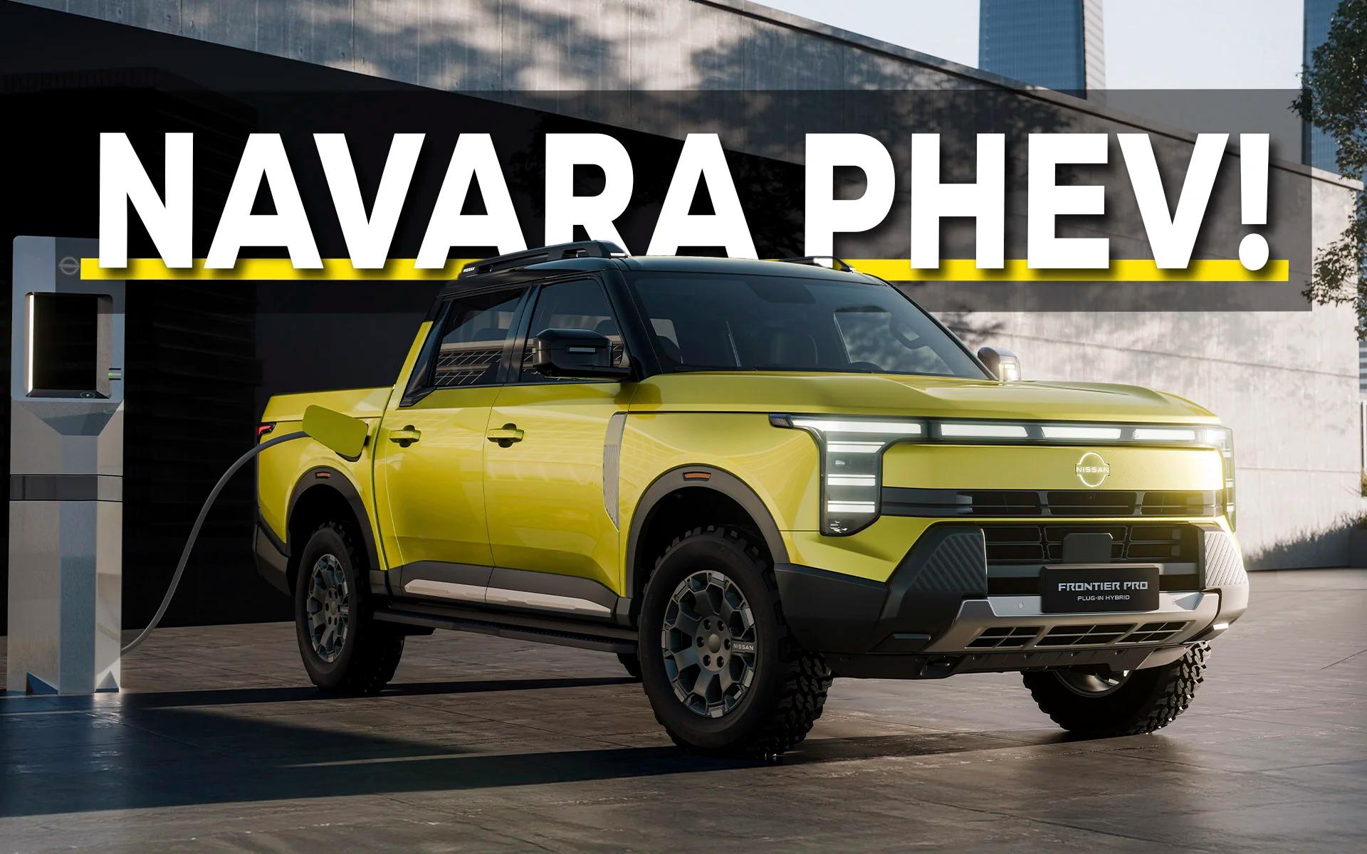 Nissan Navara Pro Plug-in Hybrid Revealed as BYD Shark 6 Rival