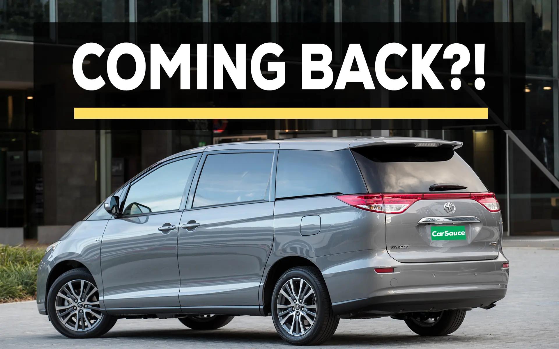 This Toyota People Mover Could Be Coming to Australia