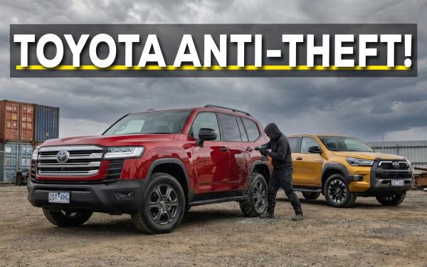 Toyota Australia Announces Anti-Theft Upgrades for HiLux, LandCruiser and Prado