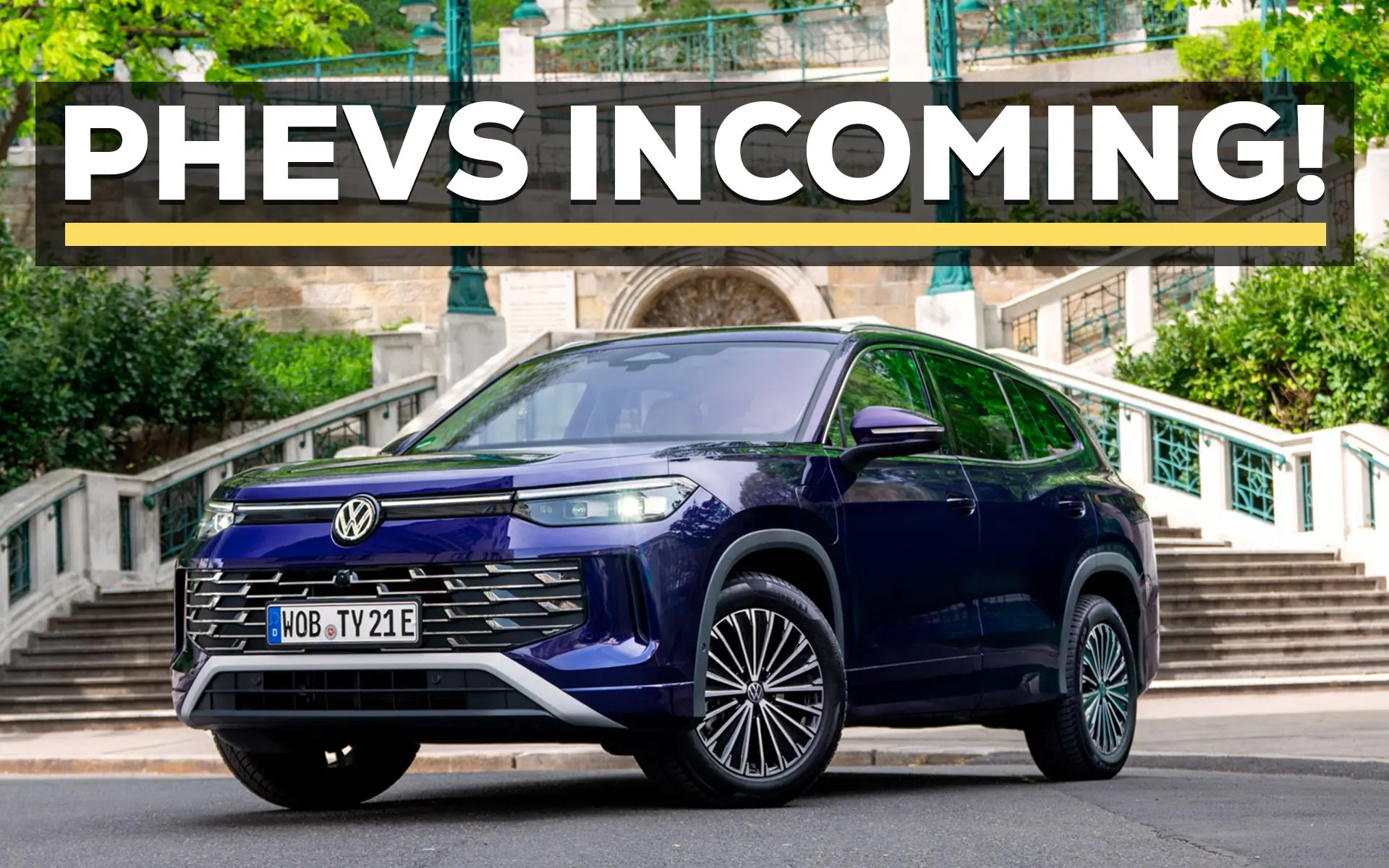 Volkswagen Tiguan and Tayron PHEV Models Confirmed for Australia in early 2026