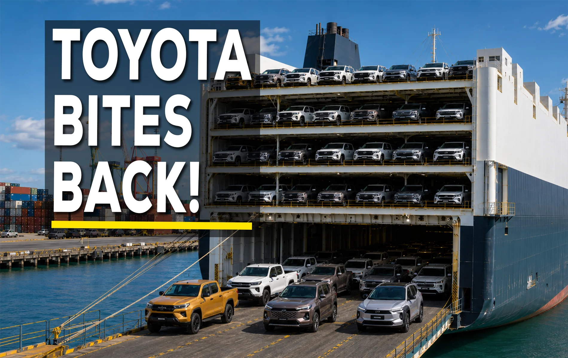 Toyota Bites Back at BYD and Secures 10,000 Extra Vehicles For Australia