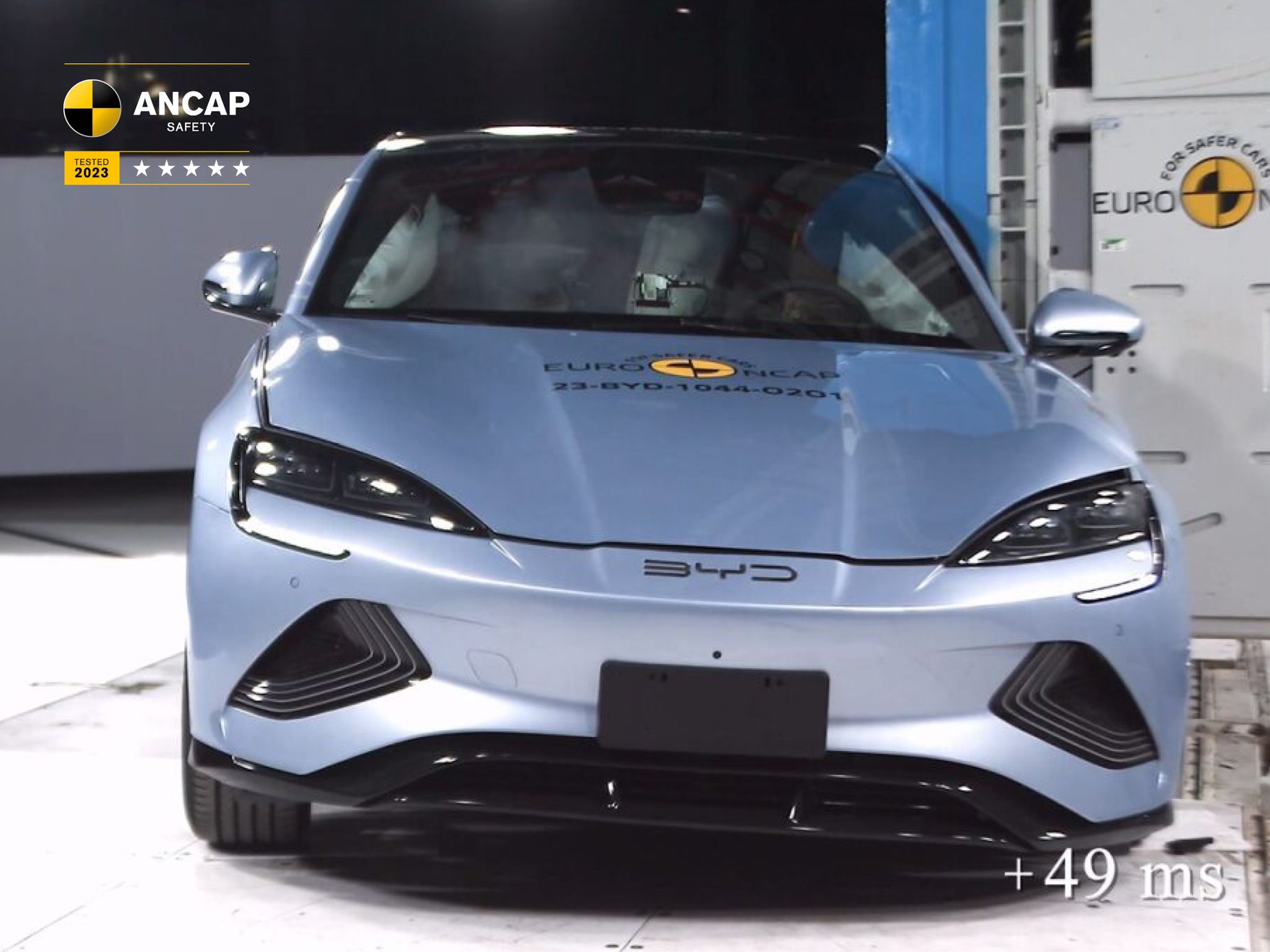 BYD SEAL and BYD DOLPHIN Awarded Five-Star Safety Ratings by ANCAP