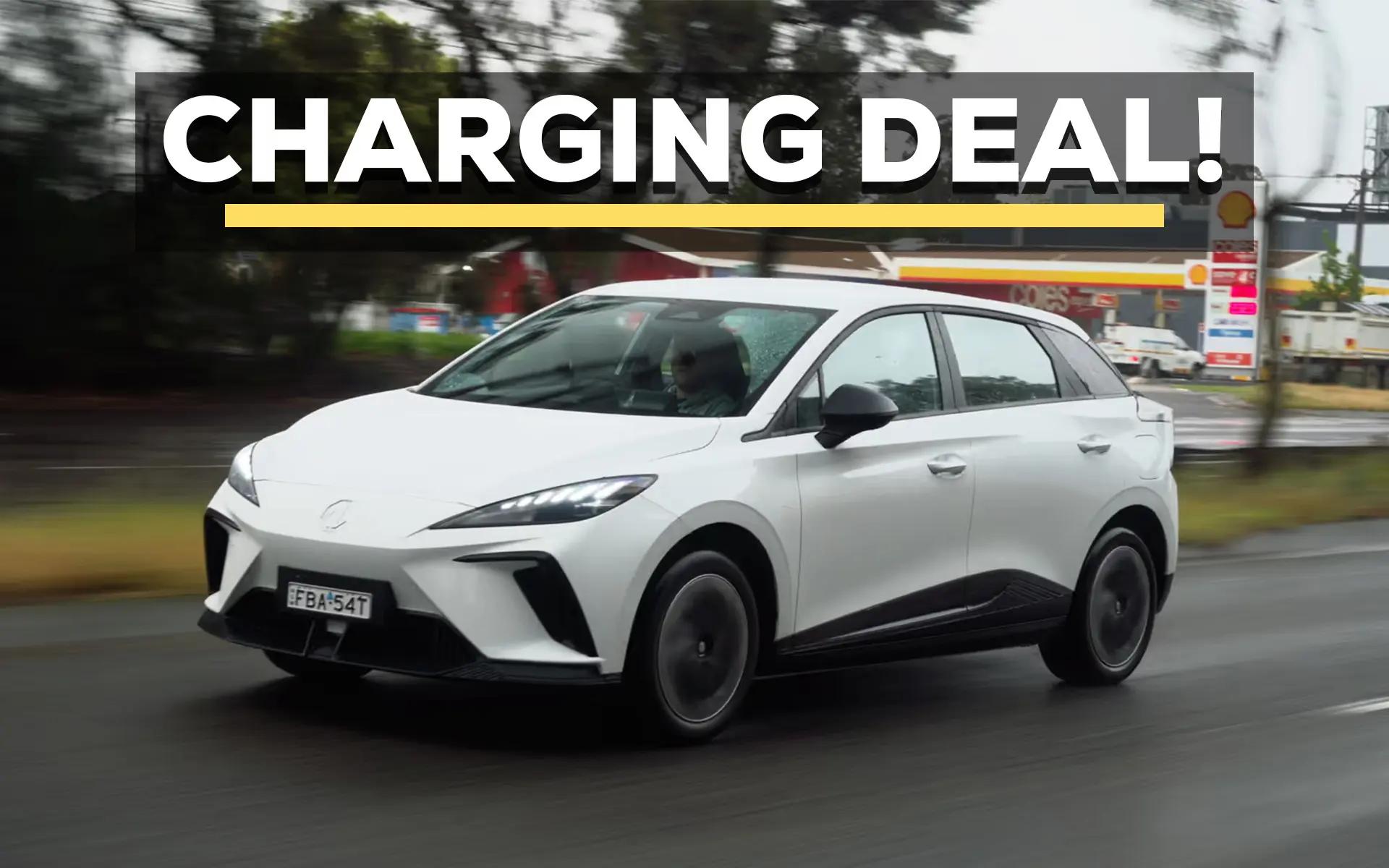 MG Offers Free Charging for a Year as Part of MG4 Run Out