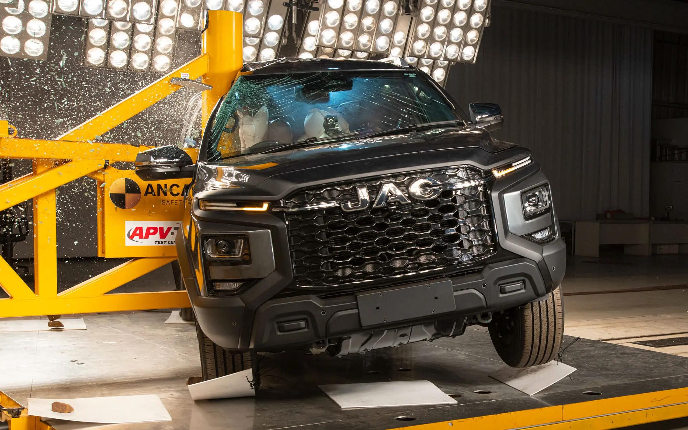 JAC T9 Dual Cab Ute Receives Five-Star ANCAP Safety Rating