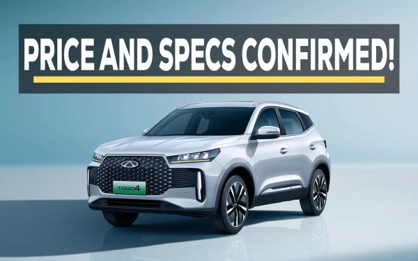 Chery Tiggo 4 Hybrid Price and Specs Confirmed