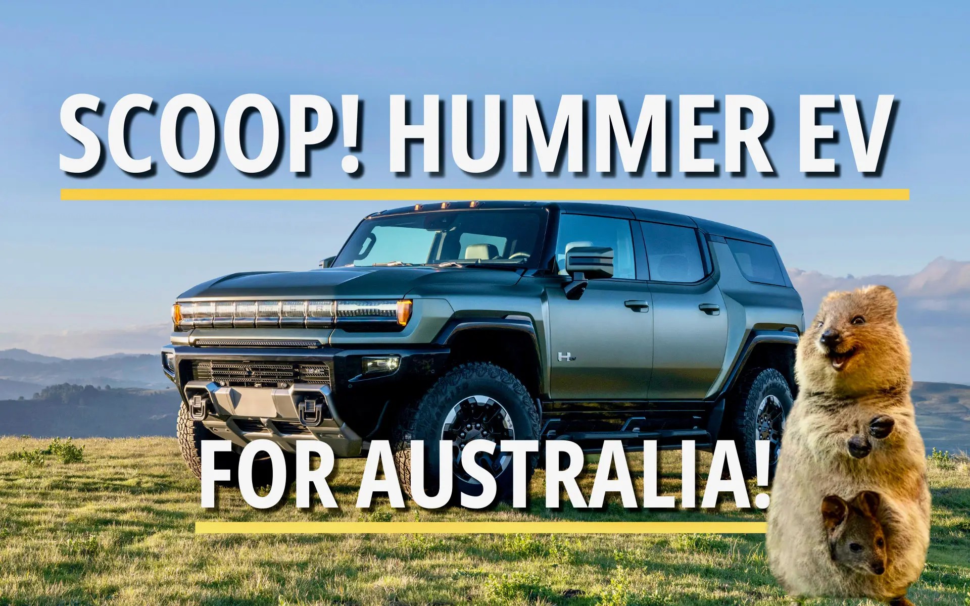 GMC Hummer EV Approved for Australia