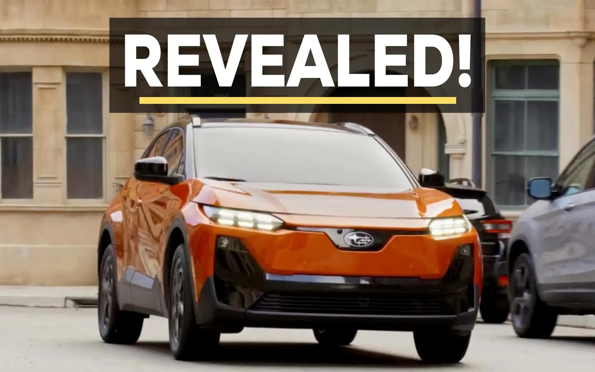 Subaru's New Electric SUV Has Just Been Revealed